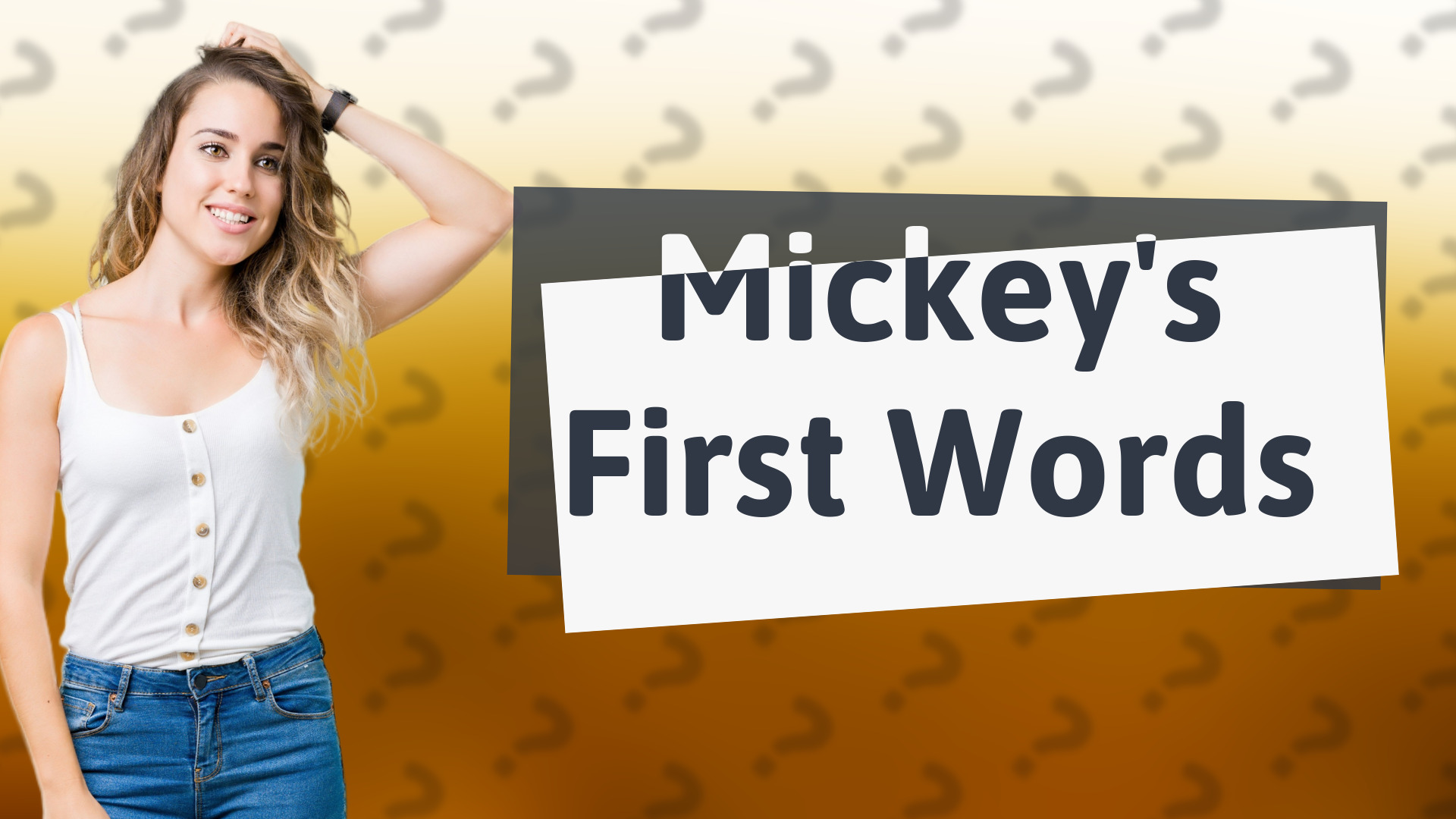 Mickey's First Words