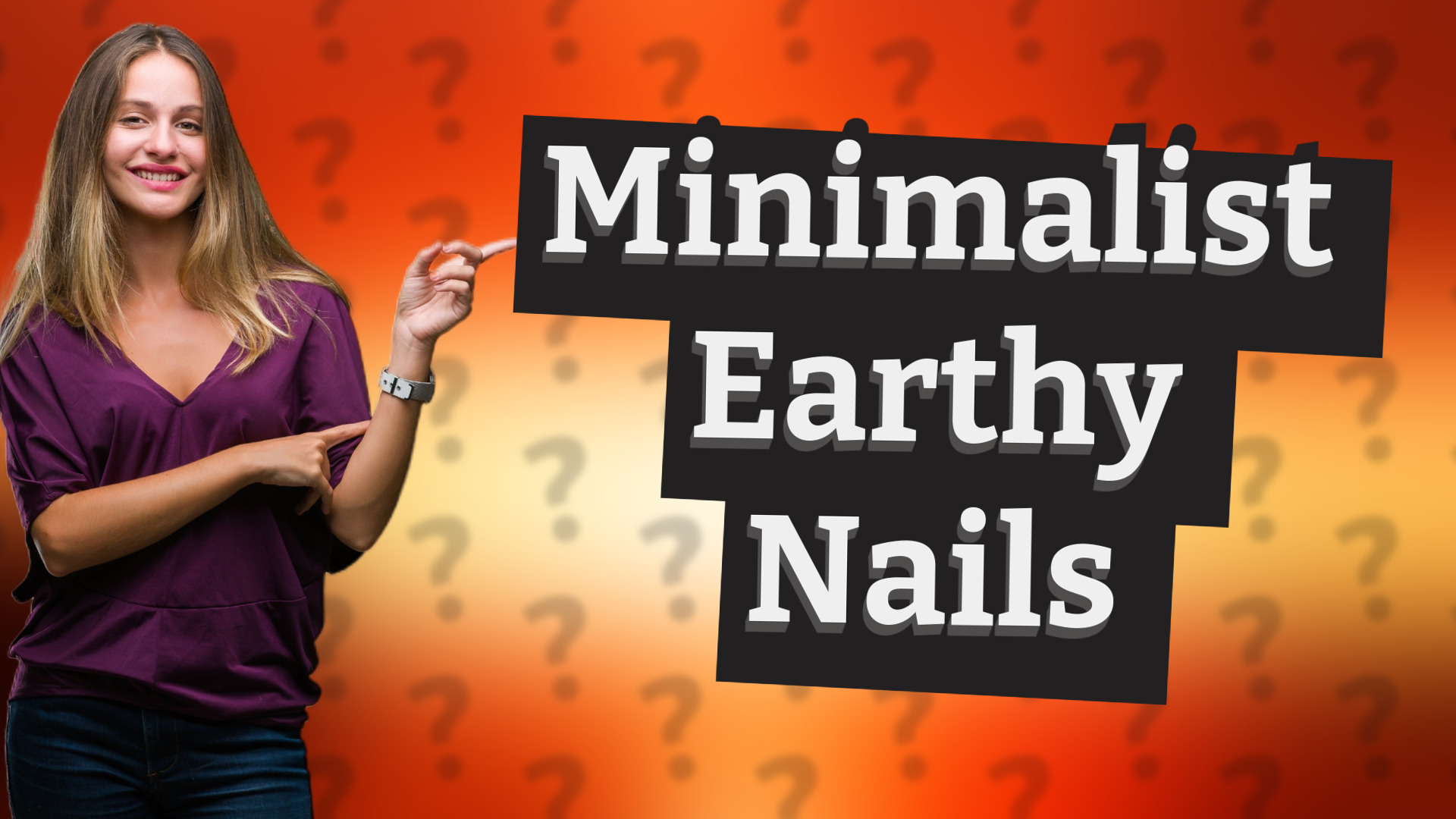 Minimalist Earthy Nails
