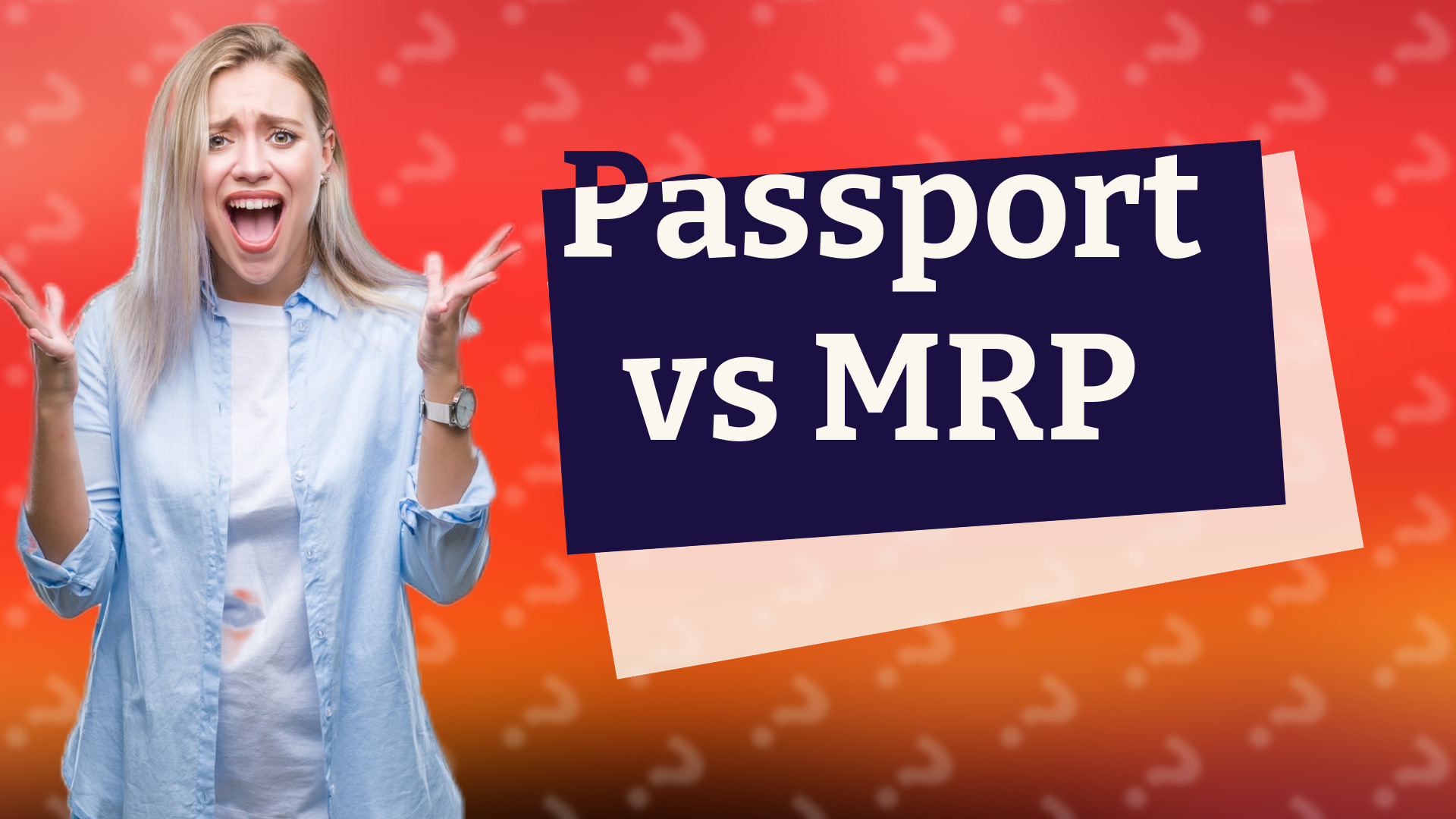 Passport vs MRP