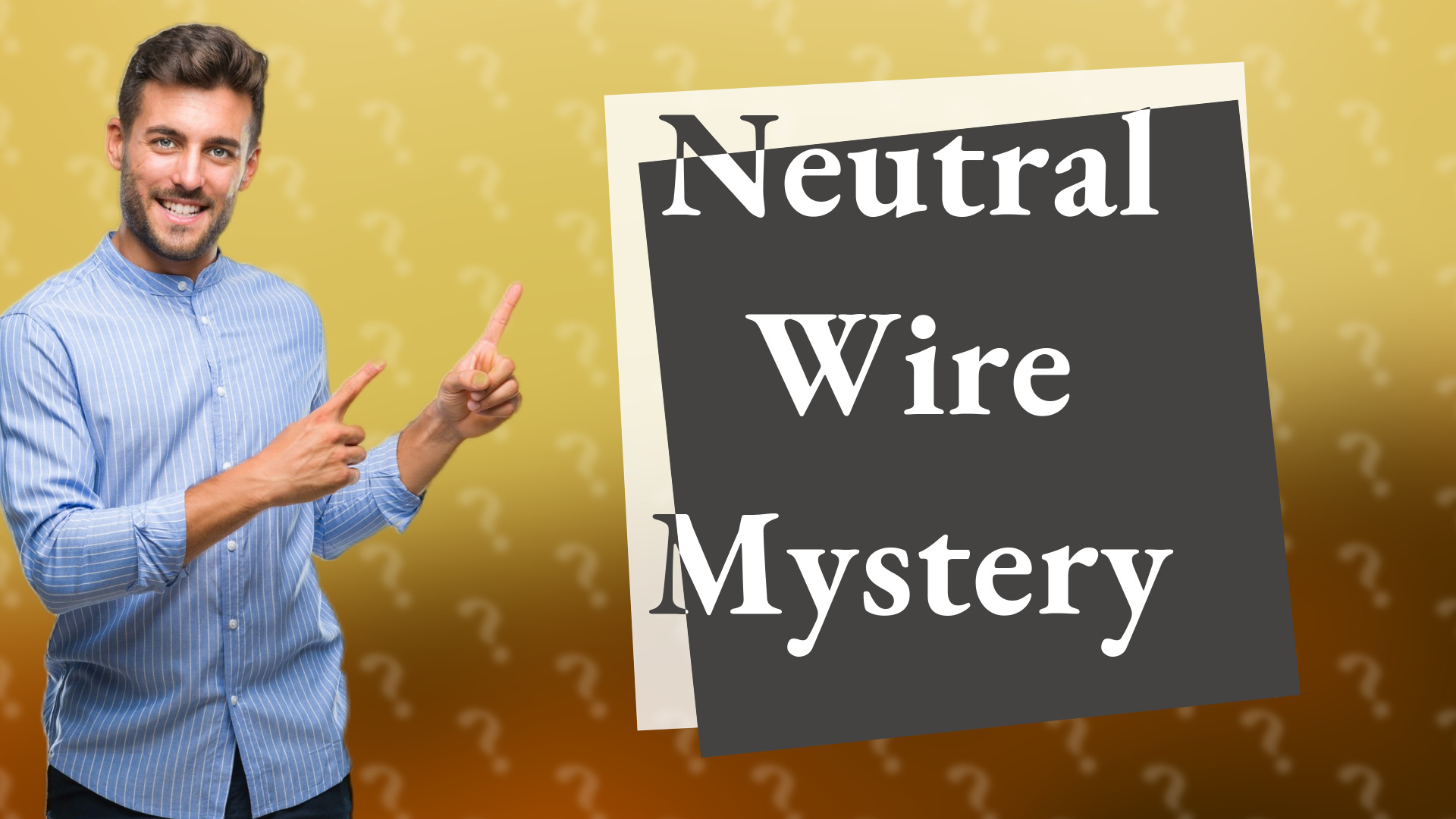 Neutral Wire Mystery