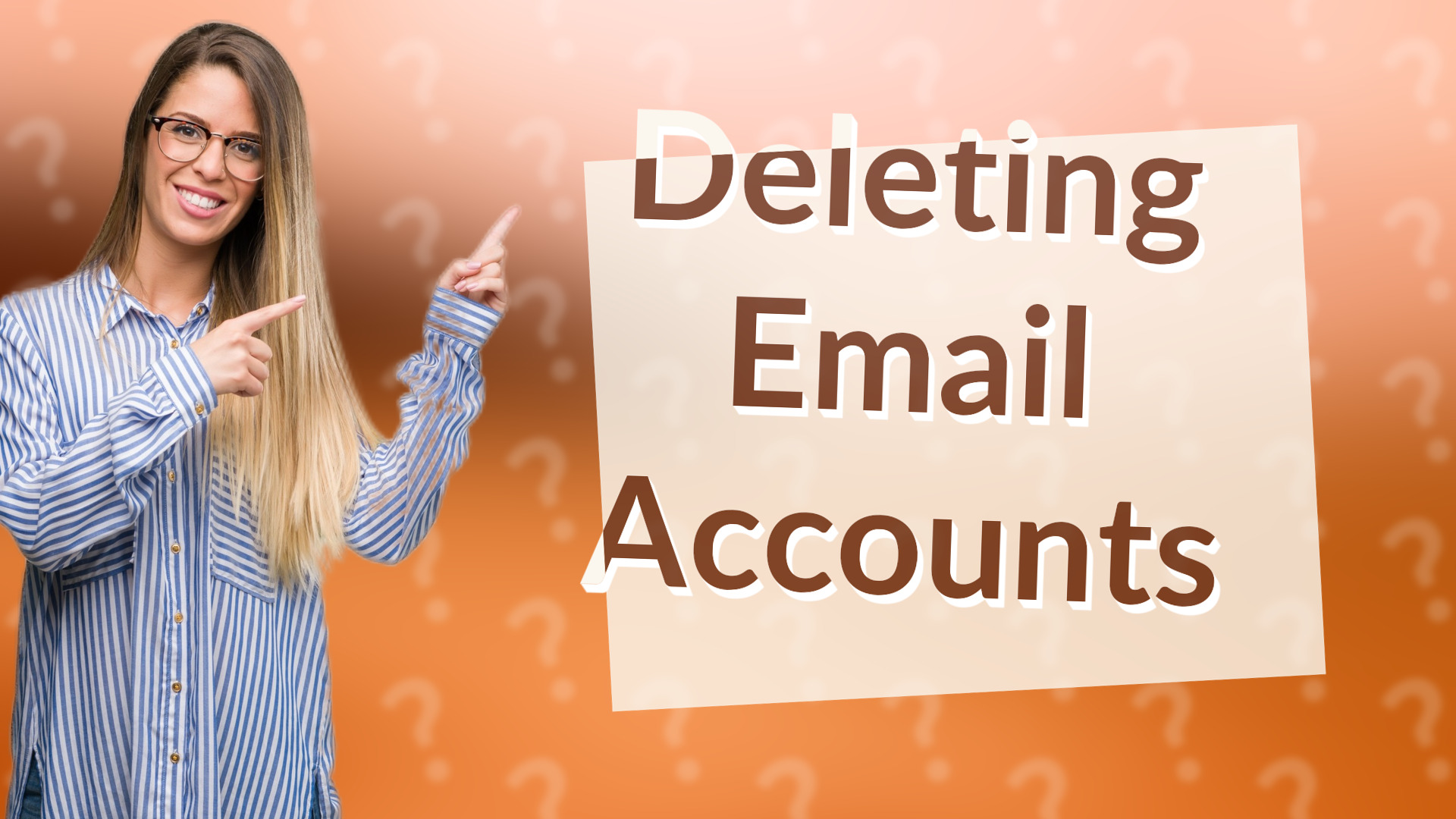 Deleting Email Accounts