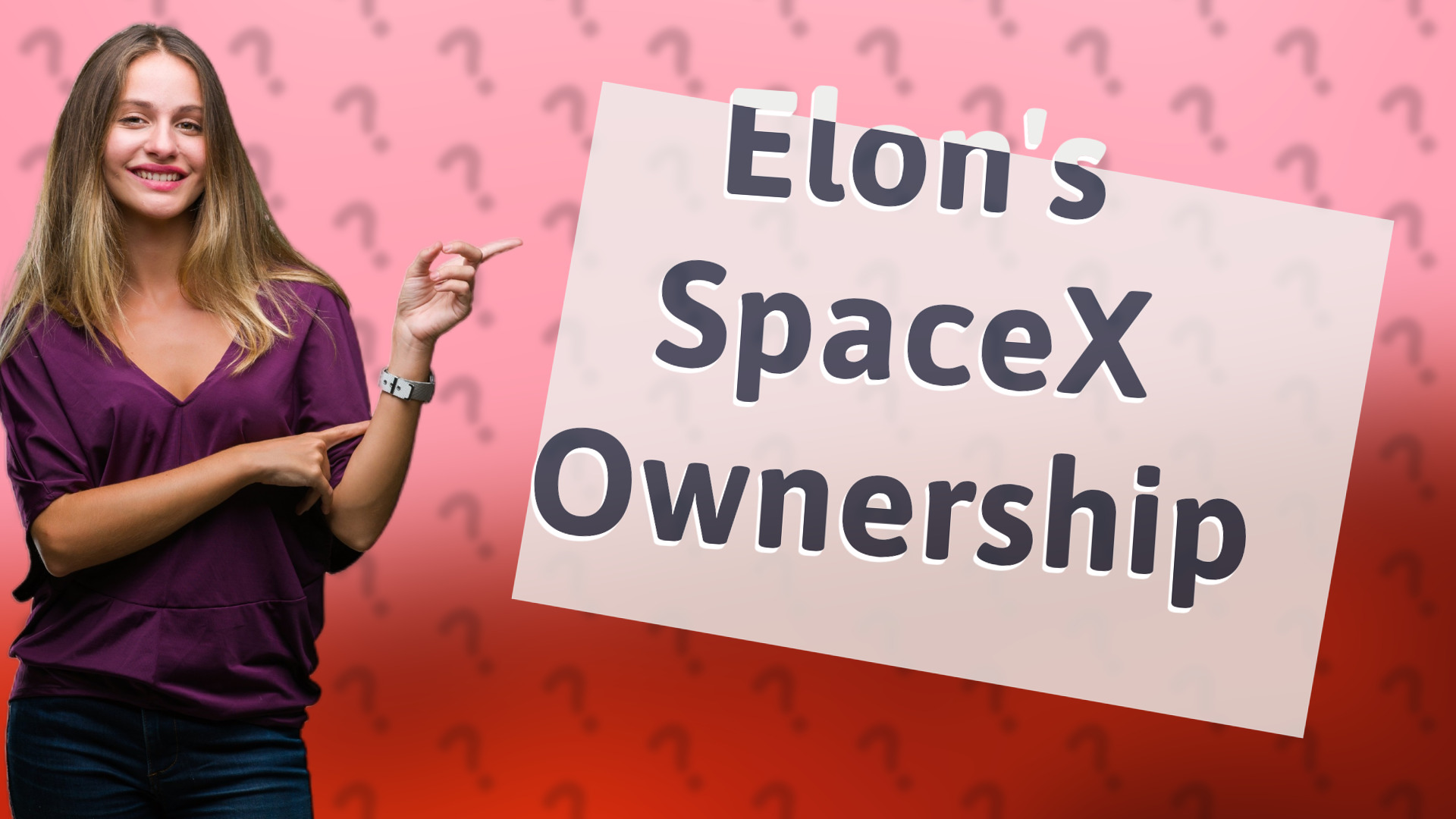 Elon's SpaceX Ownership