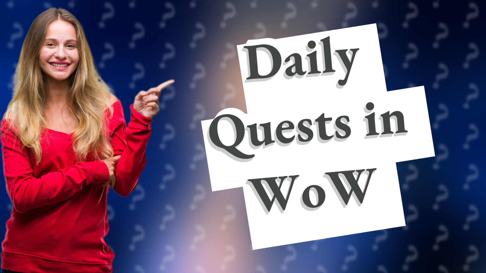 Daily Quests in WoW