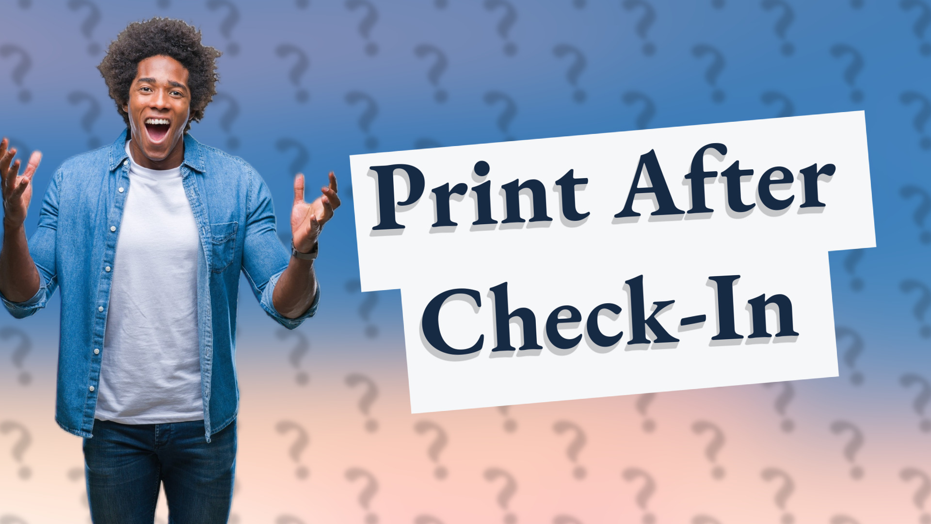 Print After Check-In
