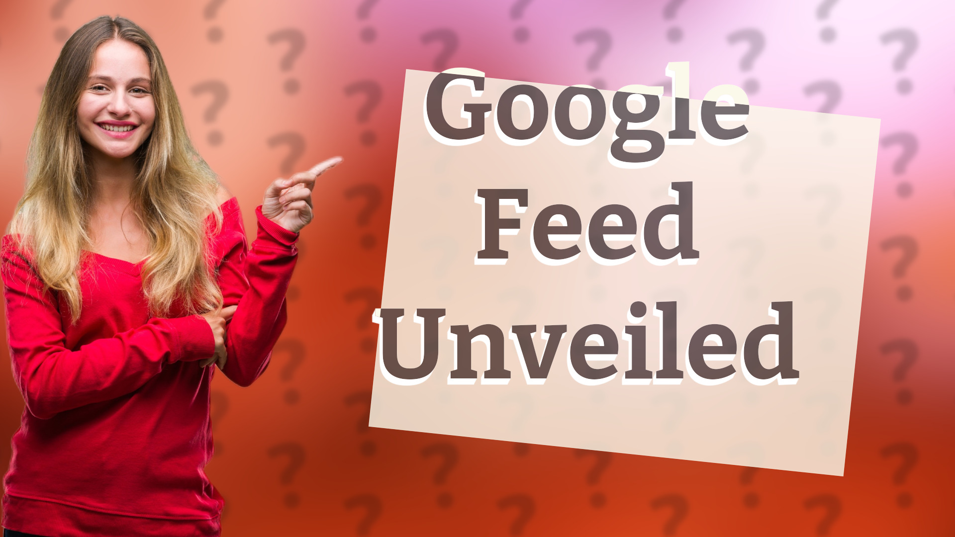 Google Feed Unveiled