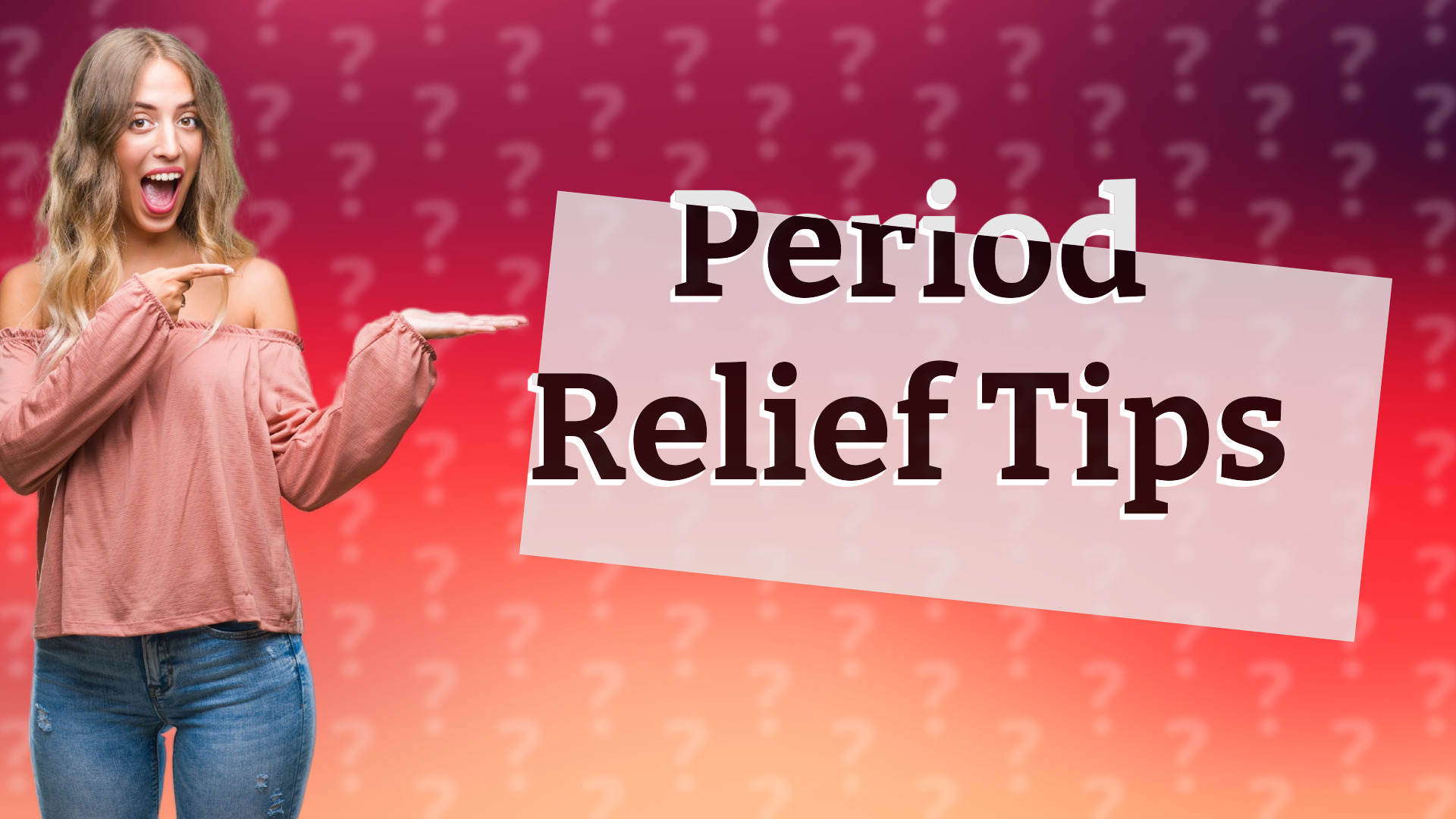 Period Relief Tips