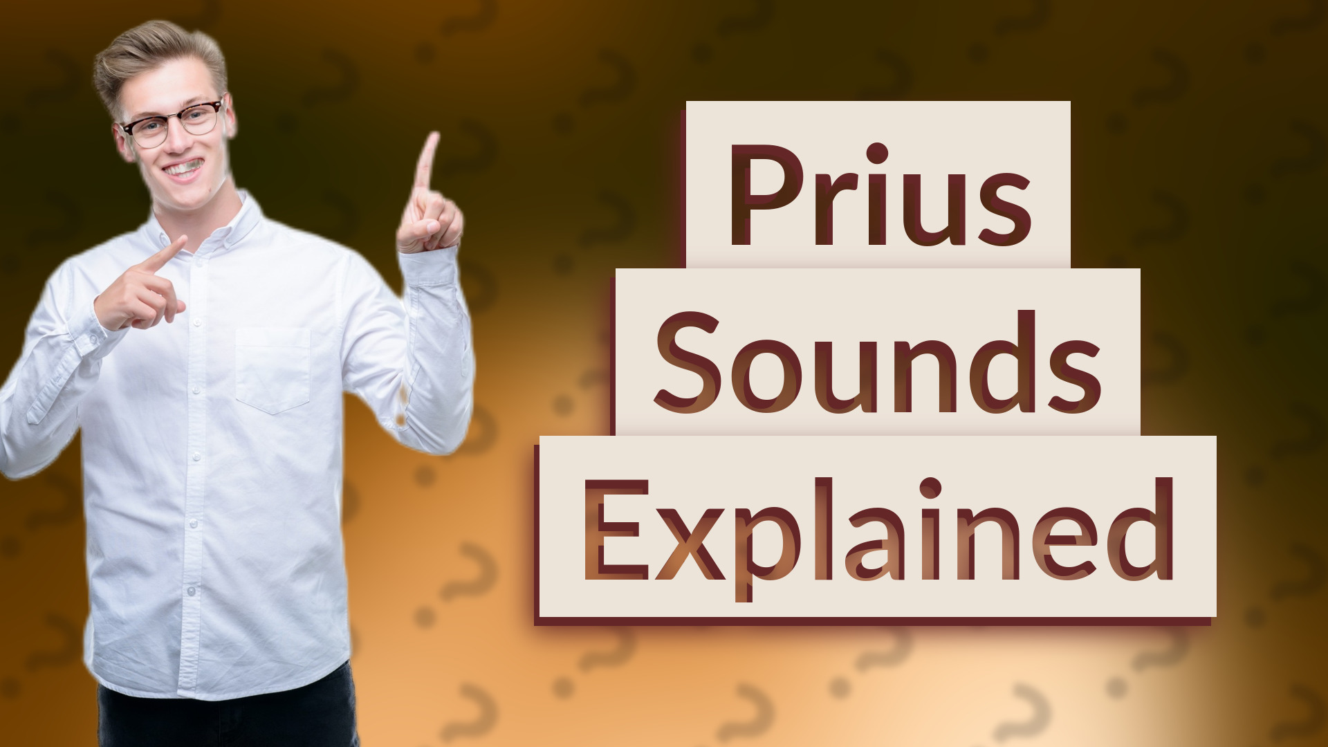 Prius Sounds Explained