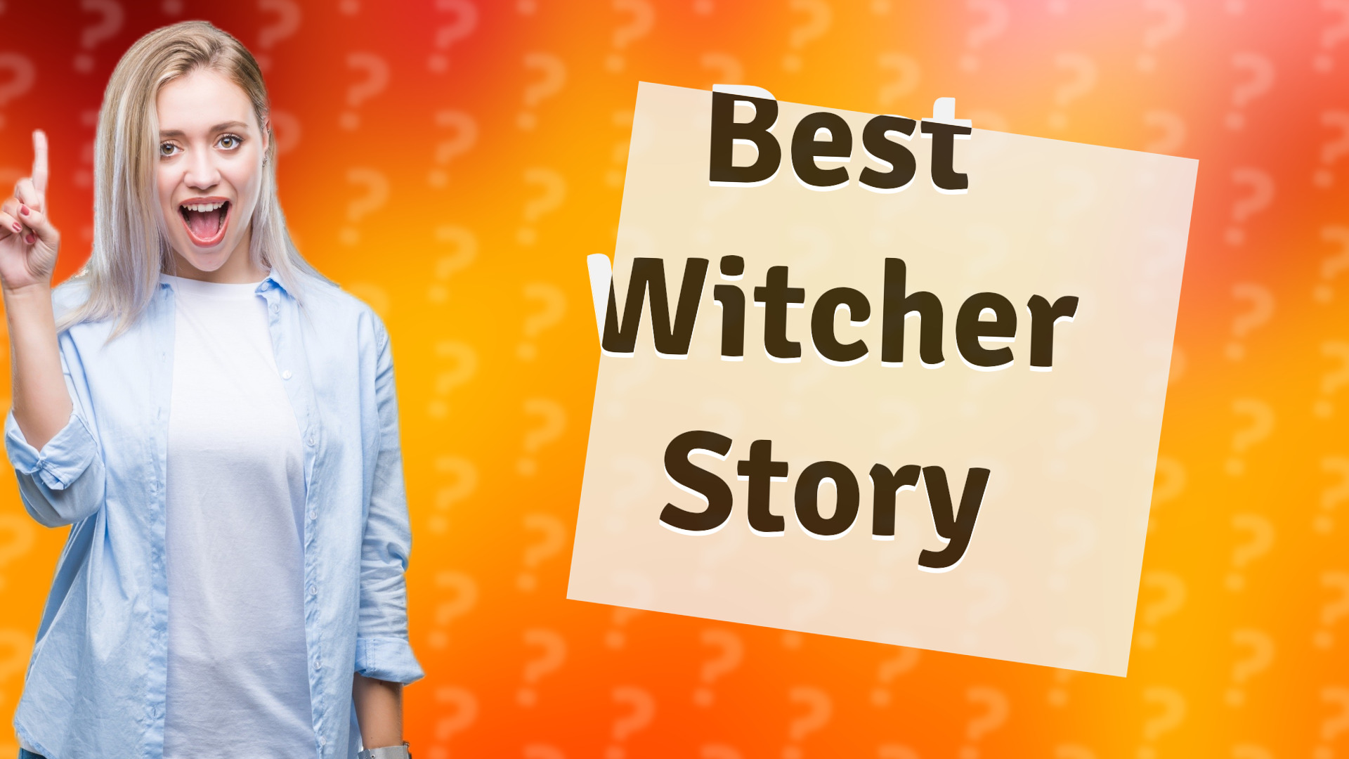 Best Witcher Story