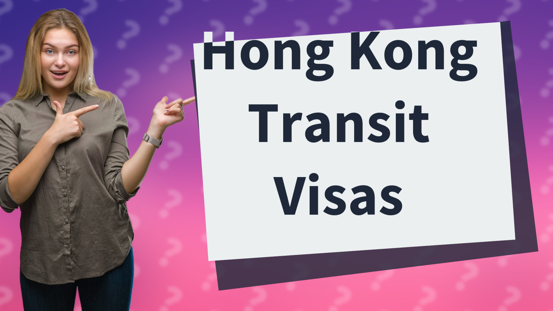 Hong Kong Transit Visas