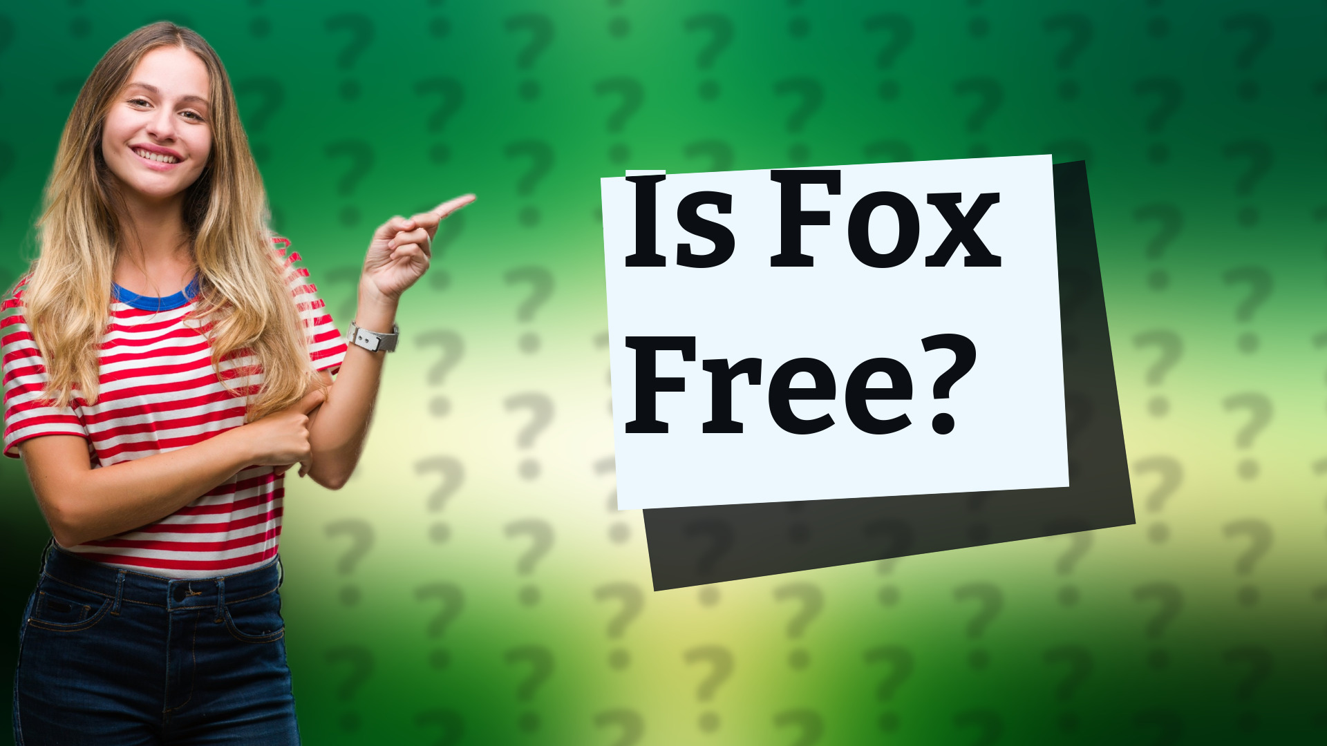 Is Fox Free?
