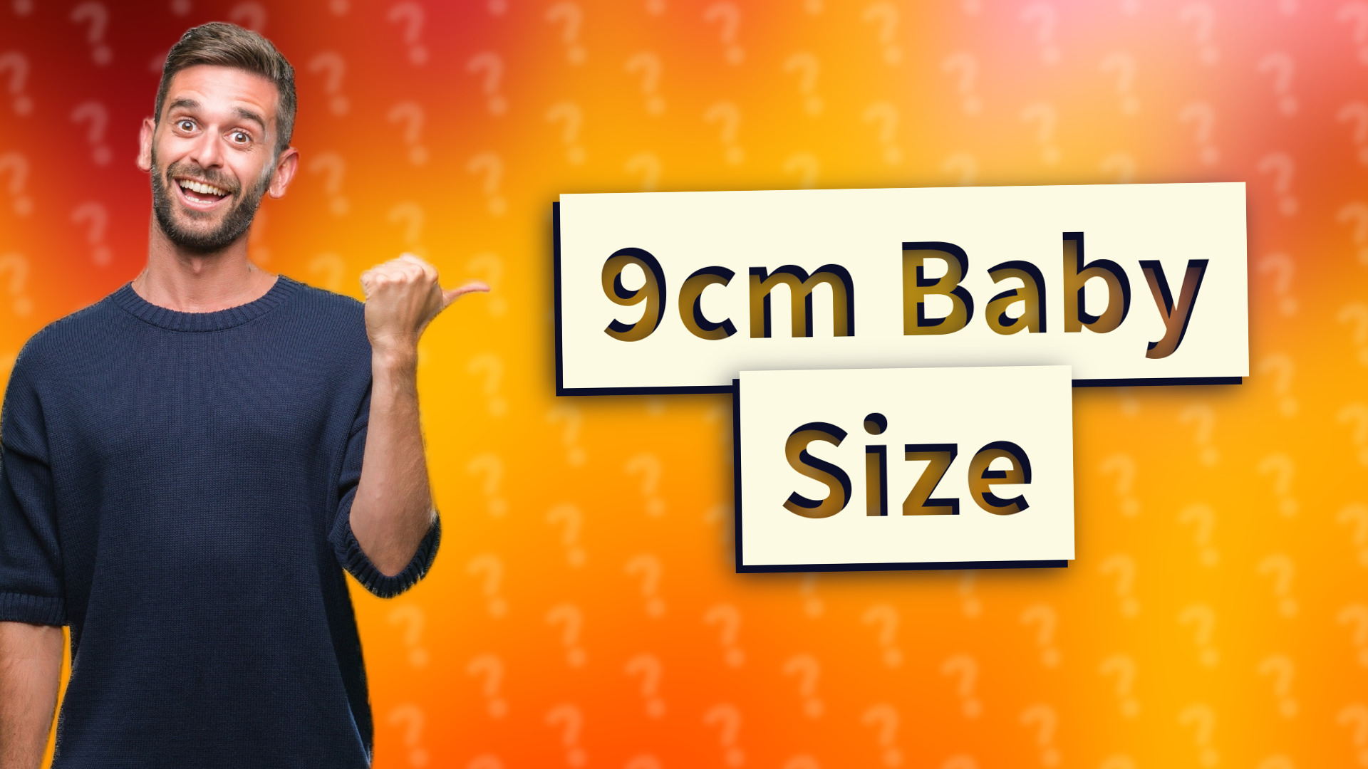 9cm Baby Size