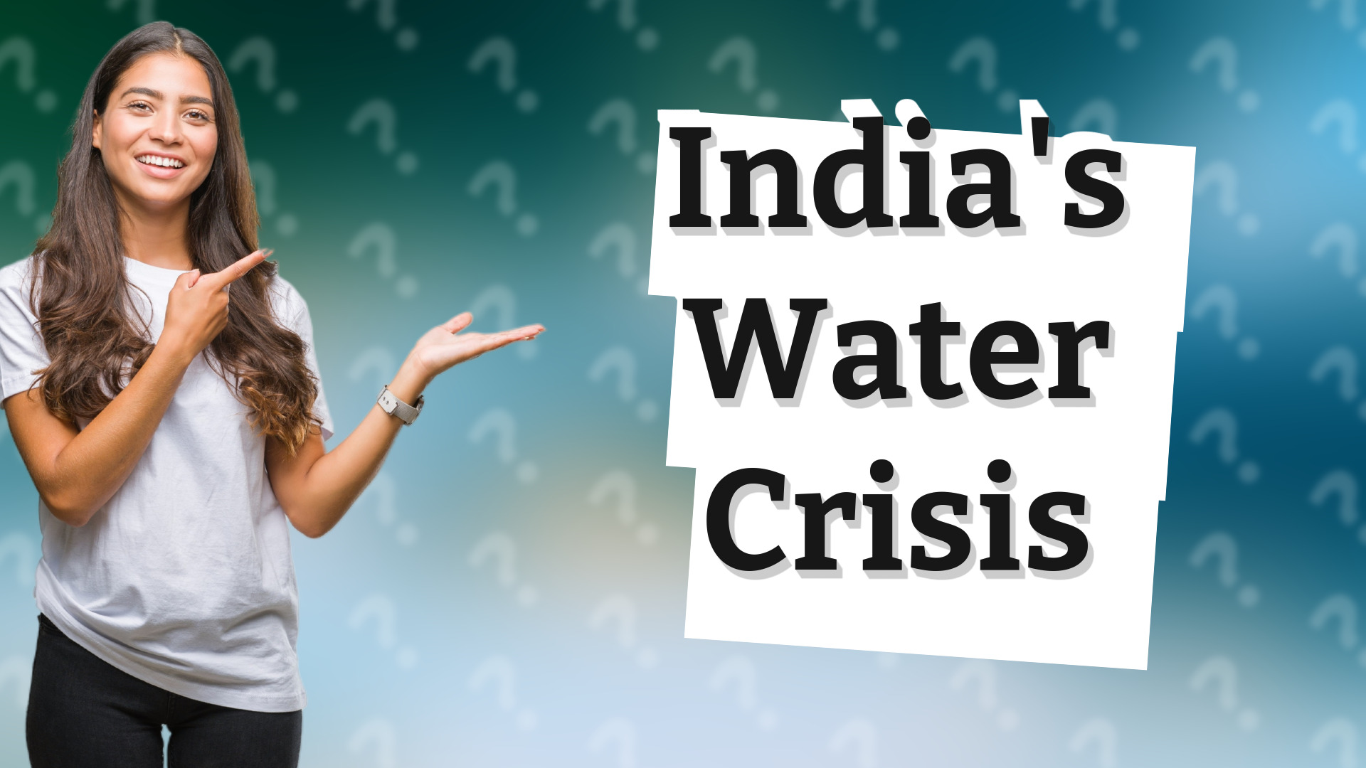 India's Water Crisis