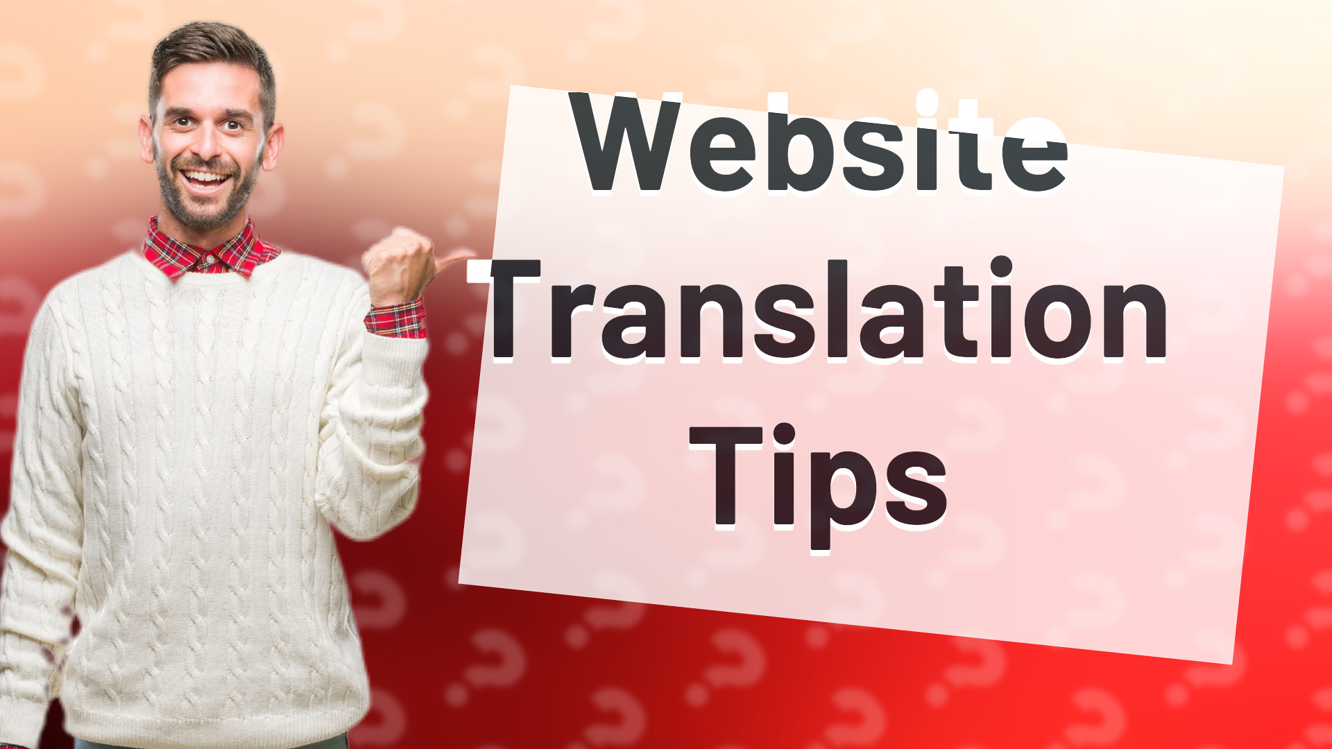 Website Translation Tips