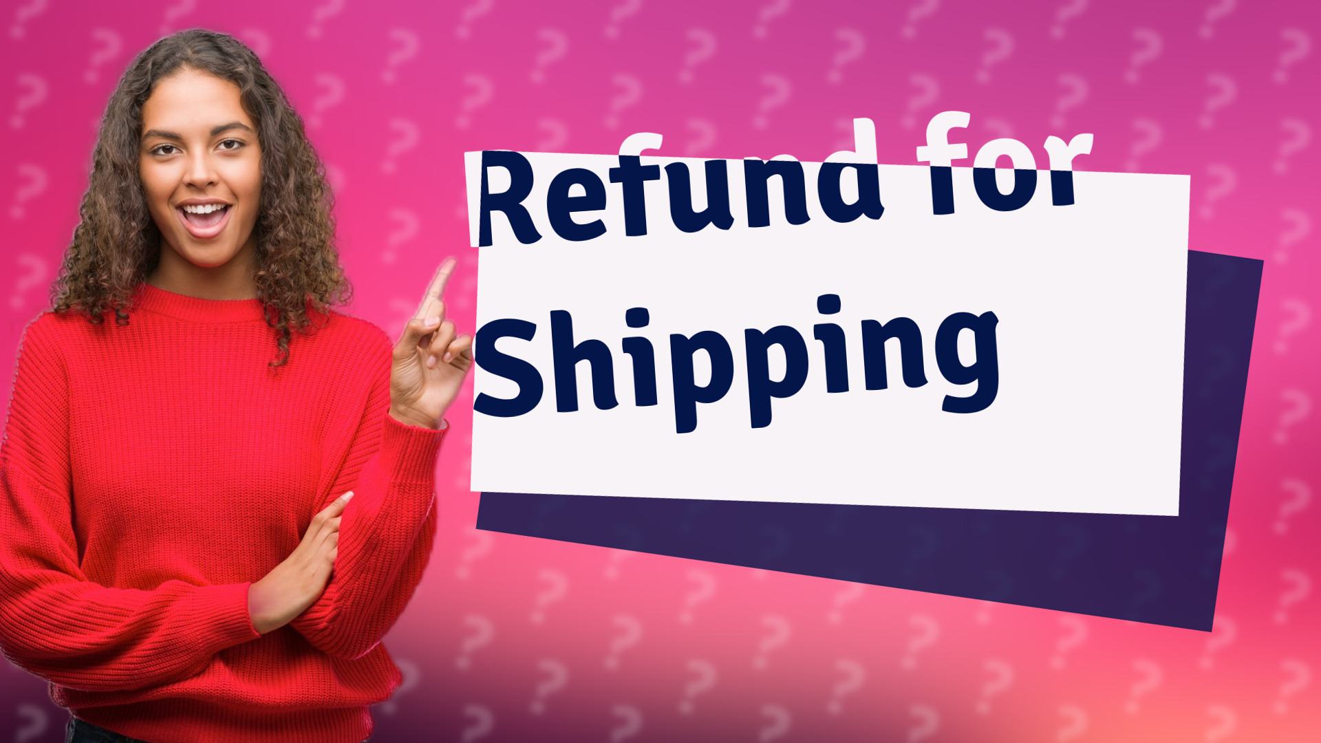 Refund for Shipping