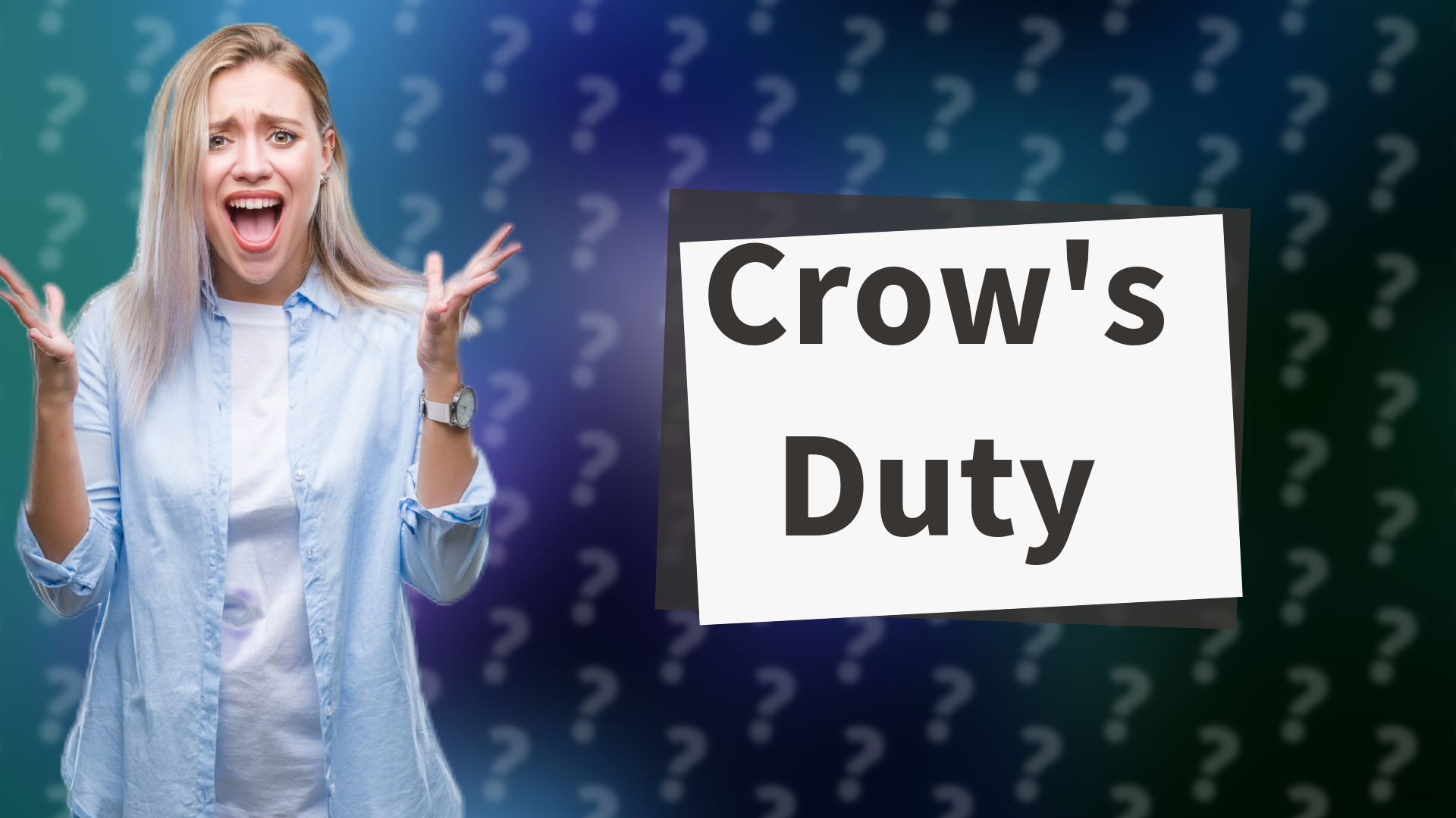 Crow's Duty