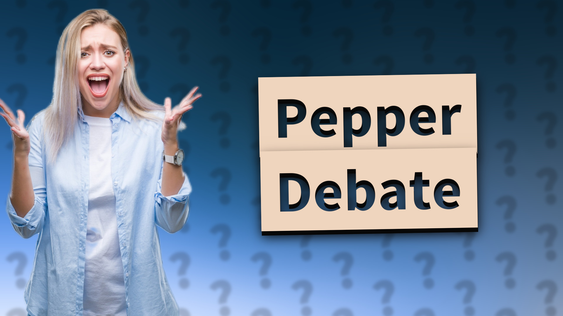 Pepper Debate