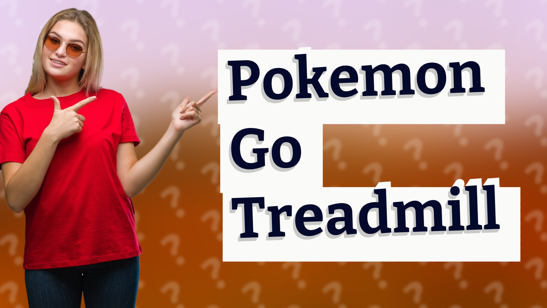 Pokemon Go Treadmill