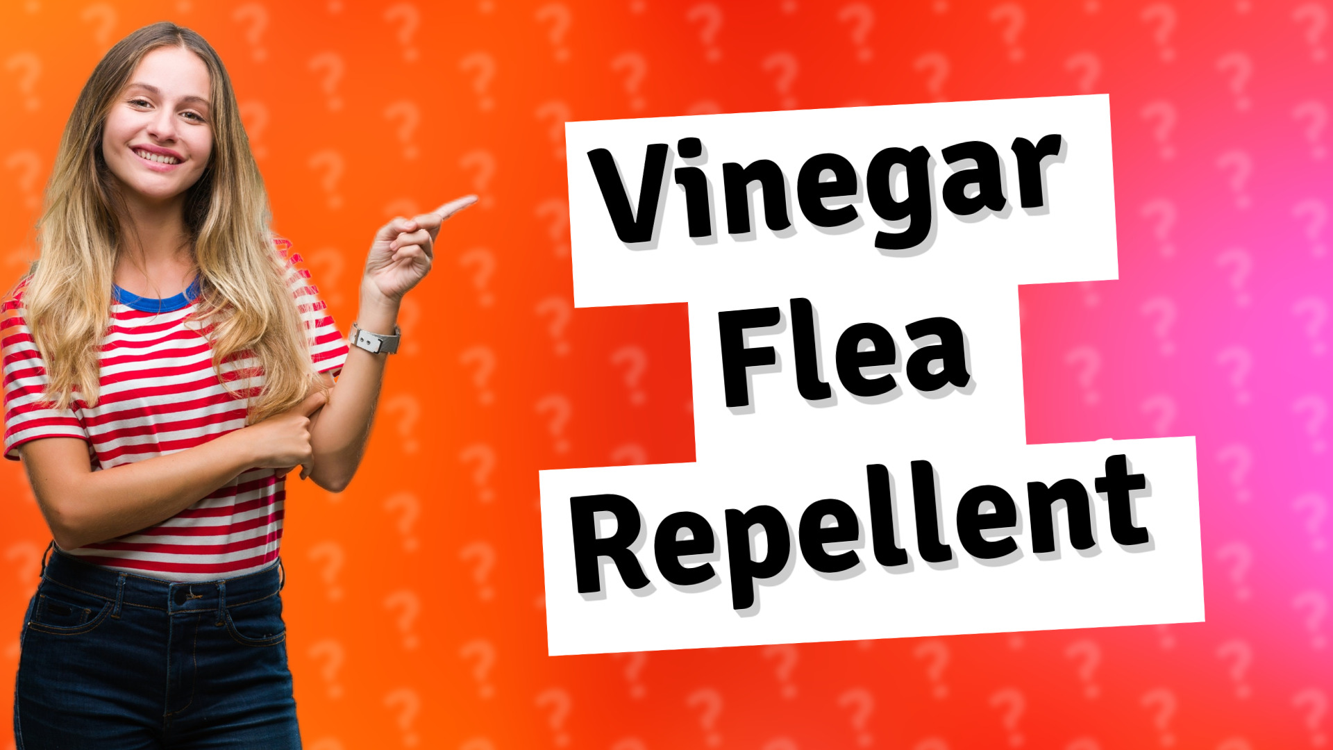 Vinegar Flea Repellent