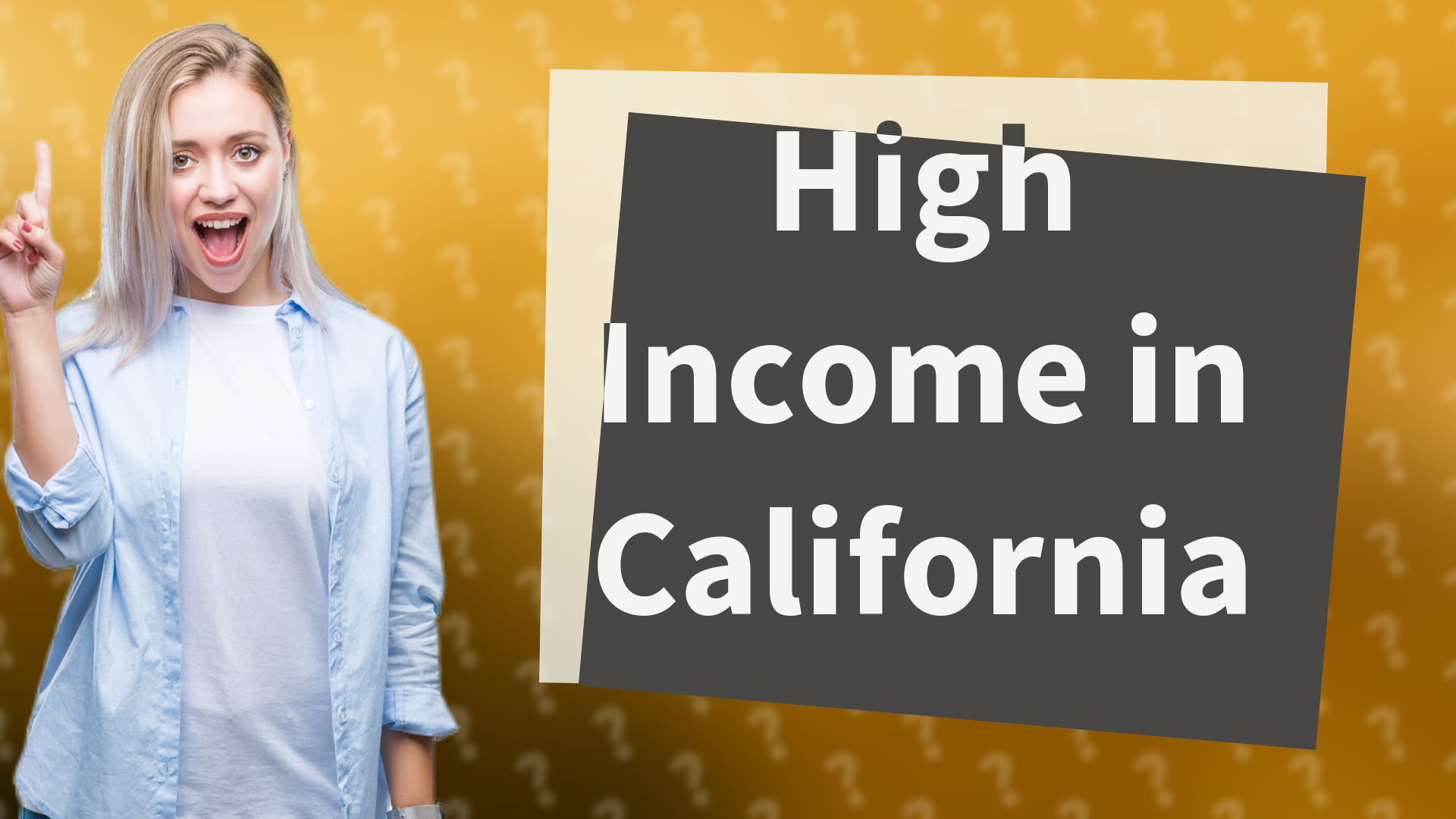 High Income in California