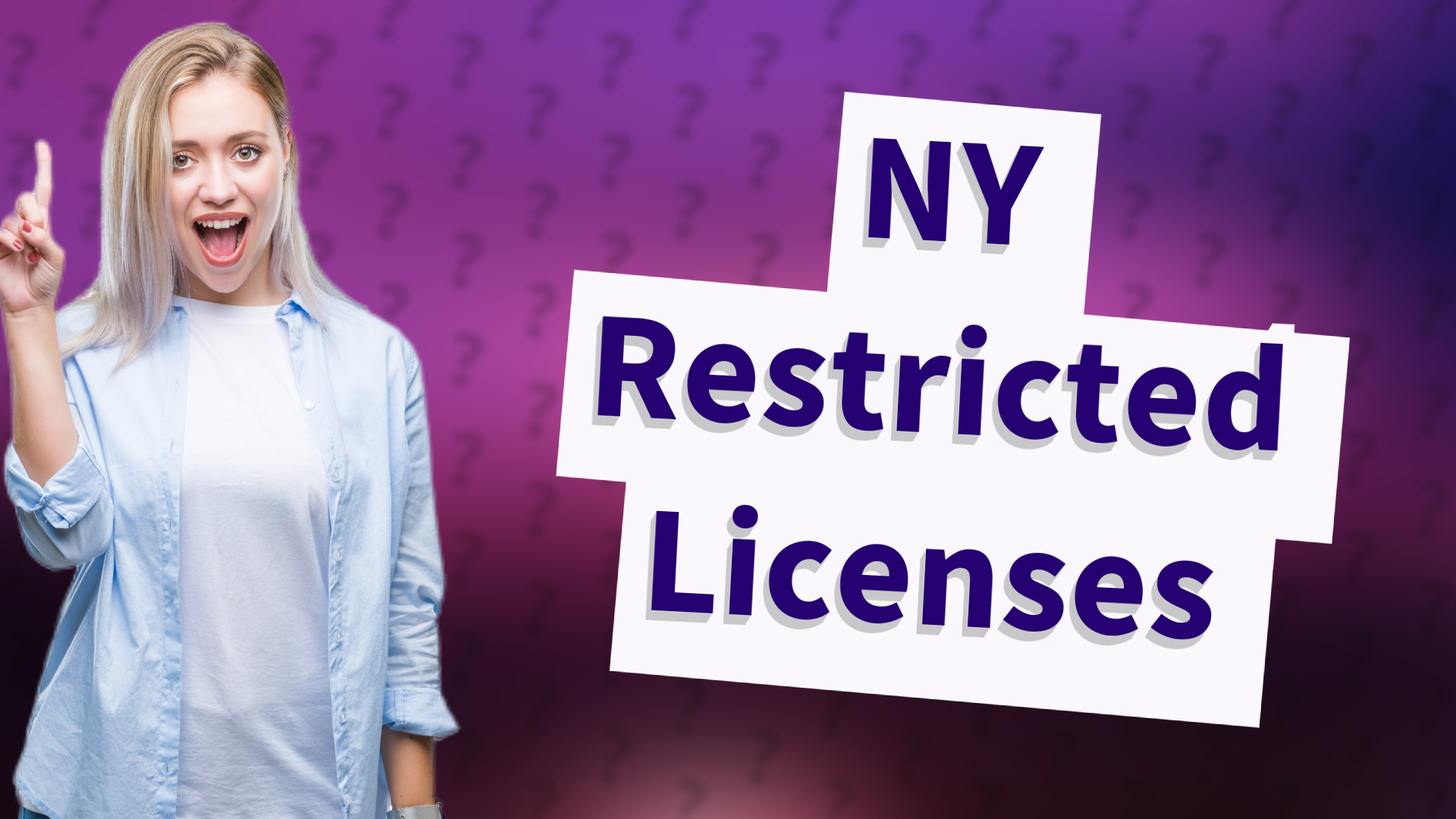 NY Restricted Licenses