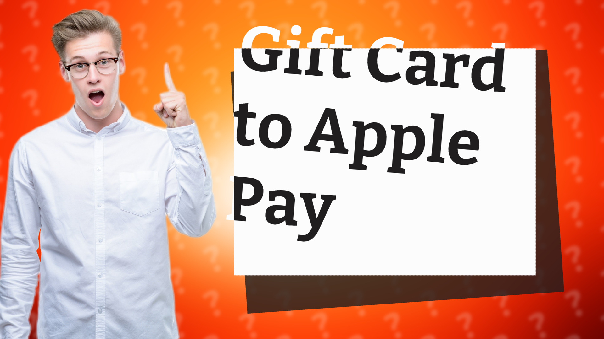 Gift Card to Apple Pay