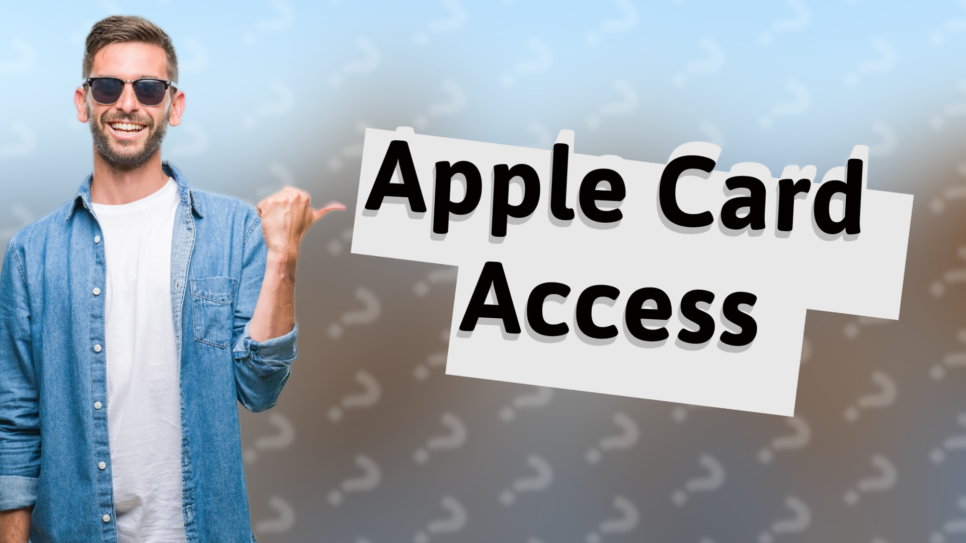 Apple Card Access