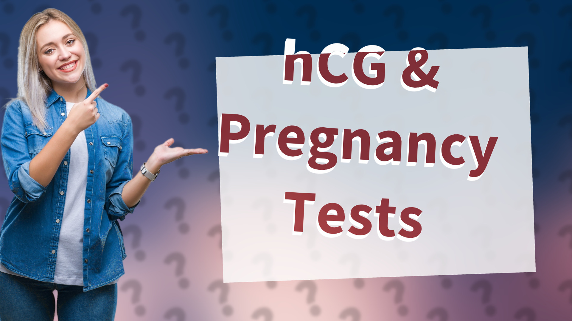 hCG & Pregnancy Tests