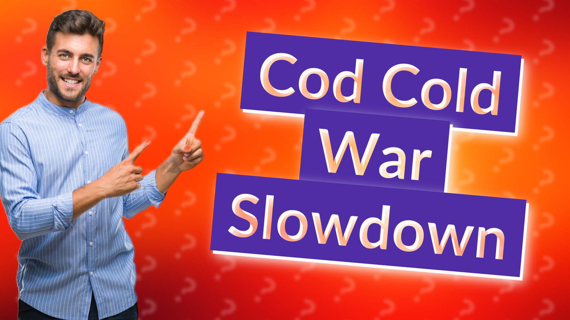 Cod Cold War Slowdown