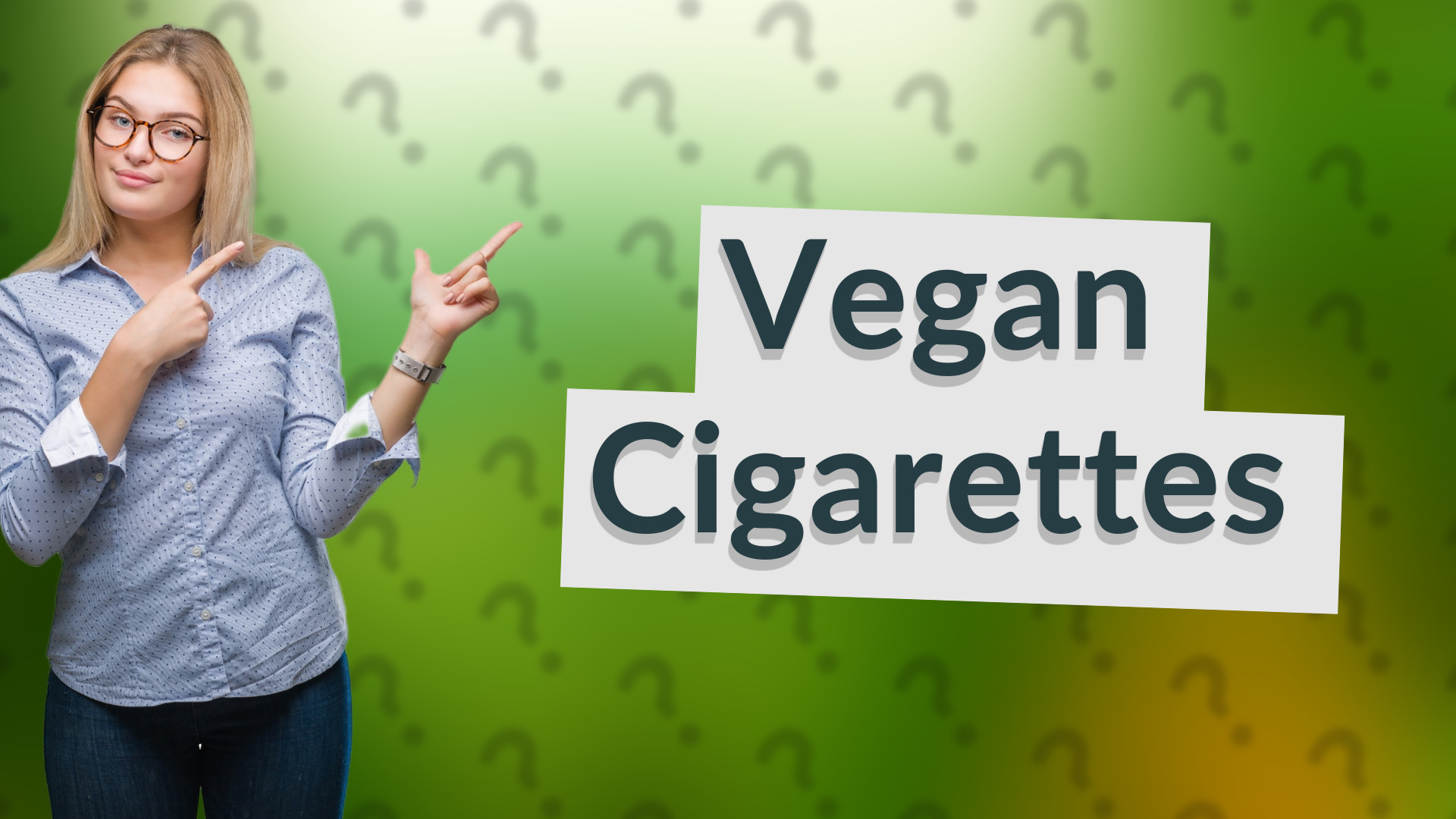 Vegan Cigarettes