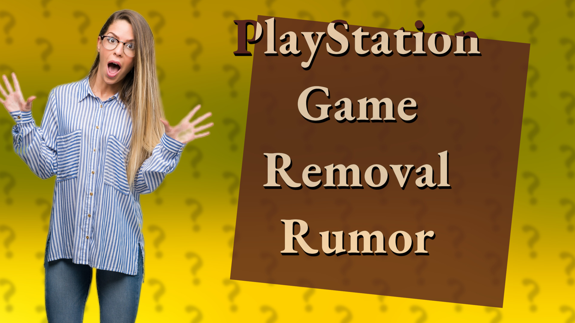 PlayStation Game Removal Rumor