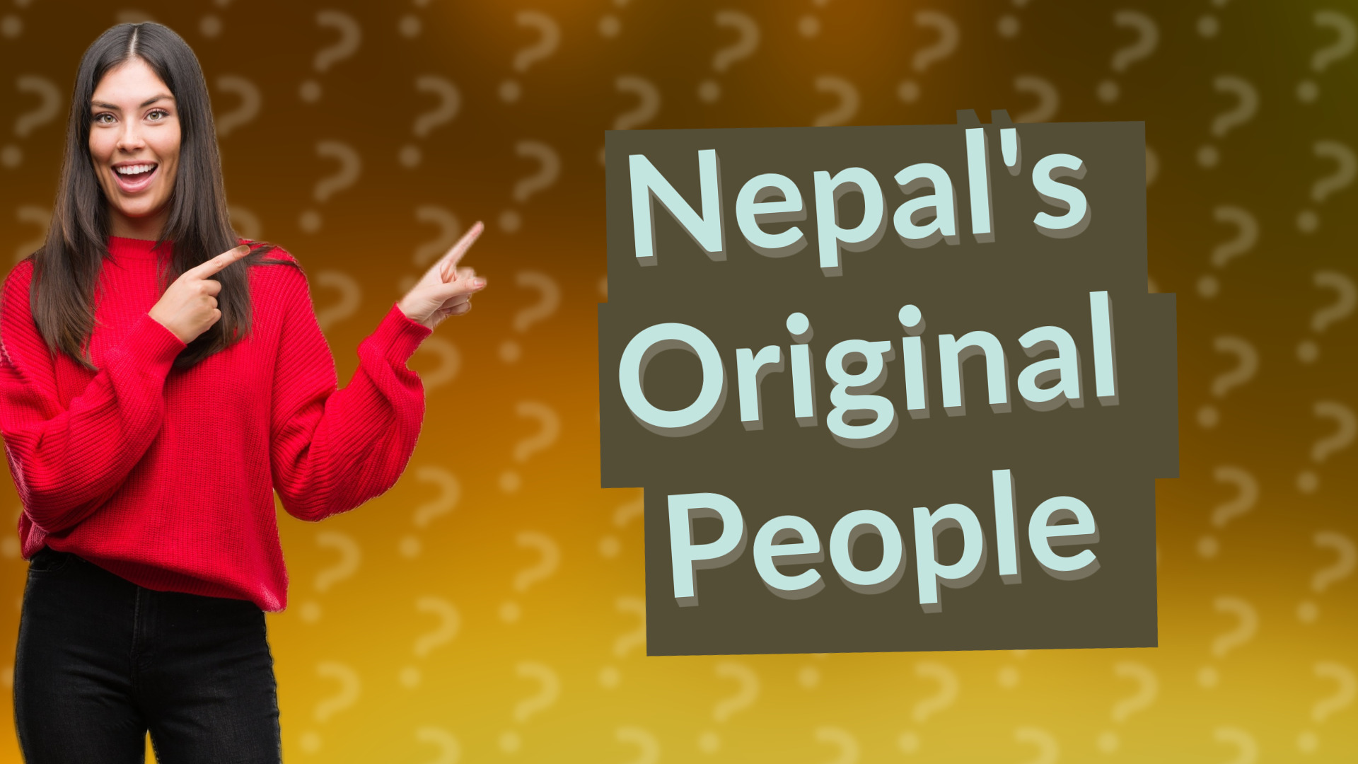 Nepal's Original People