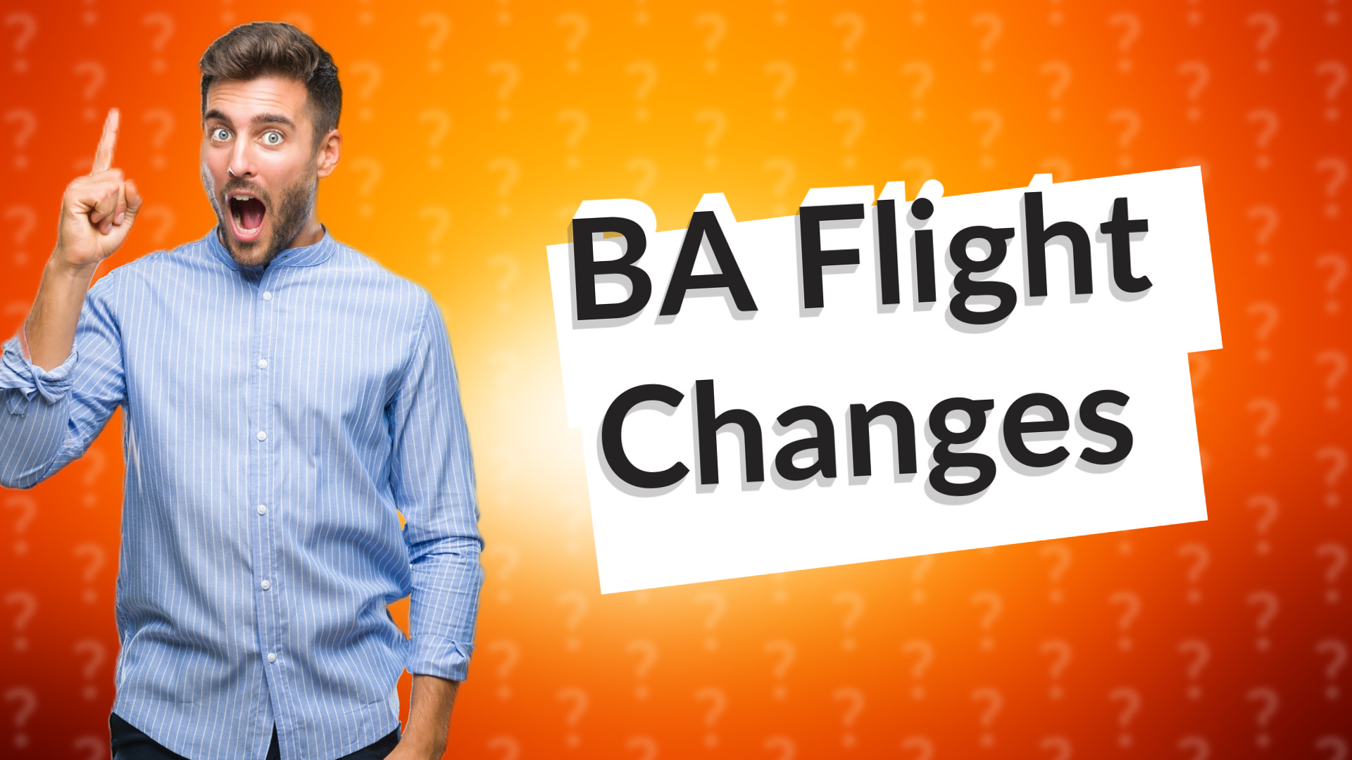 BA Flight Changes