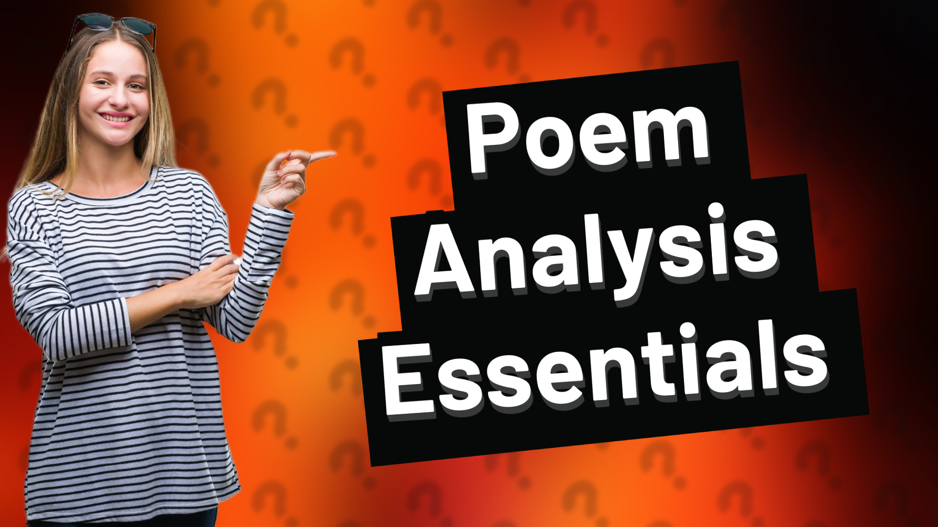 Poem Analysis Essentials