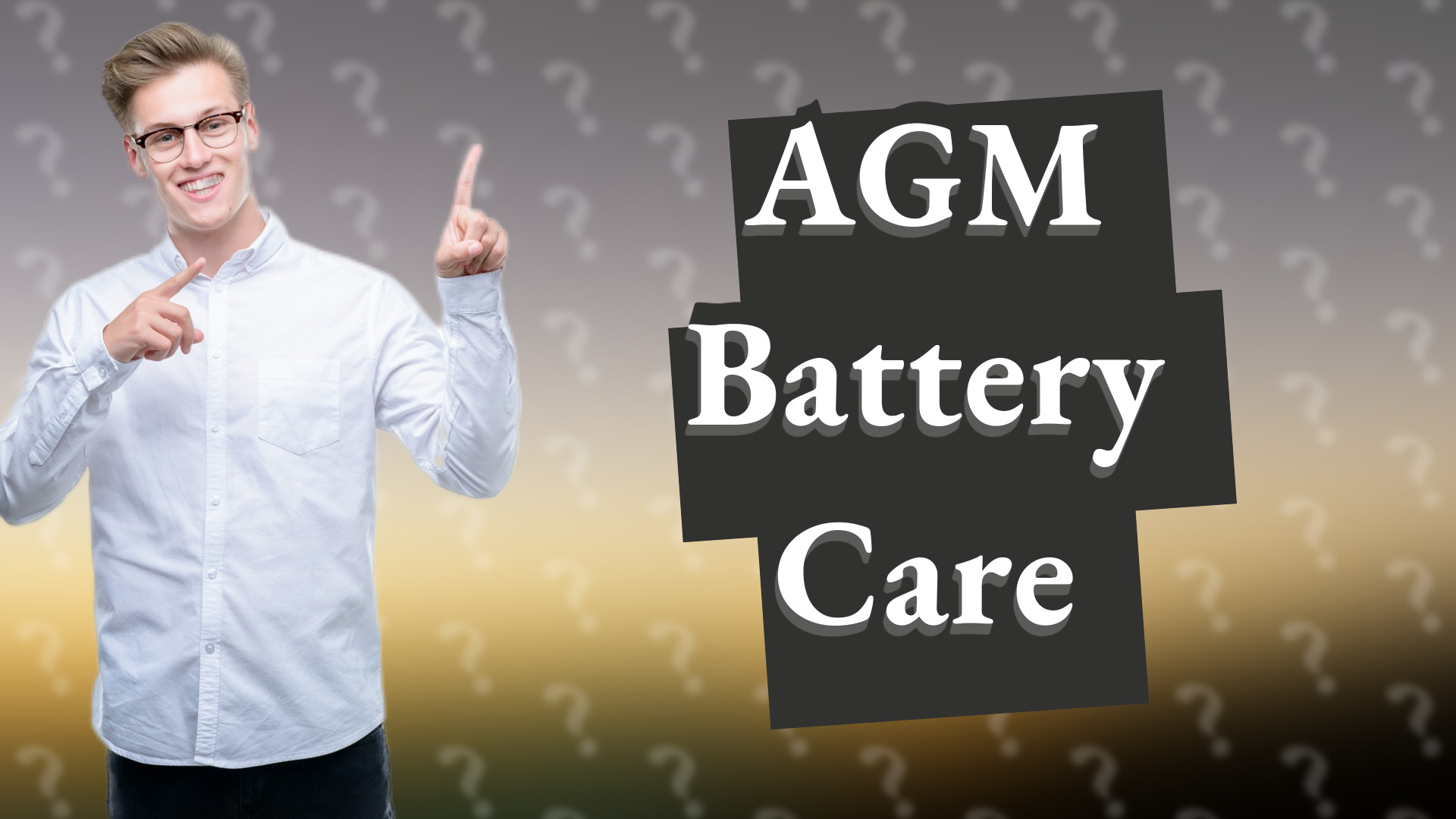 AGM Battery Care
