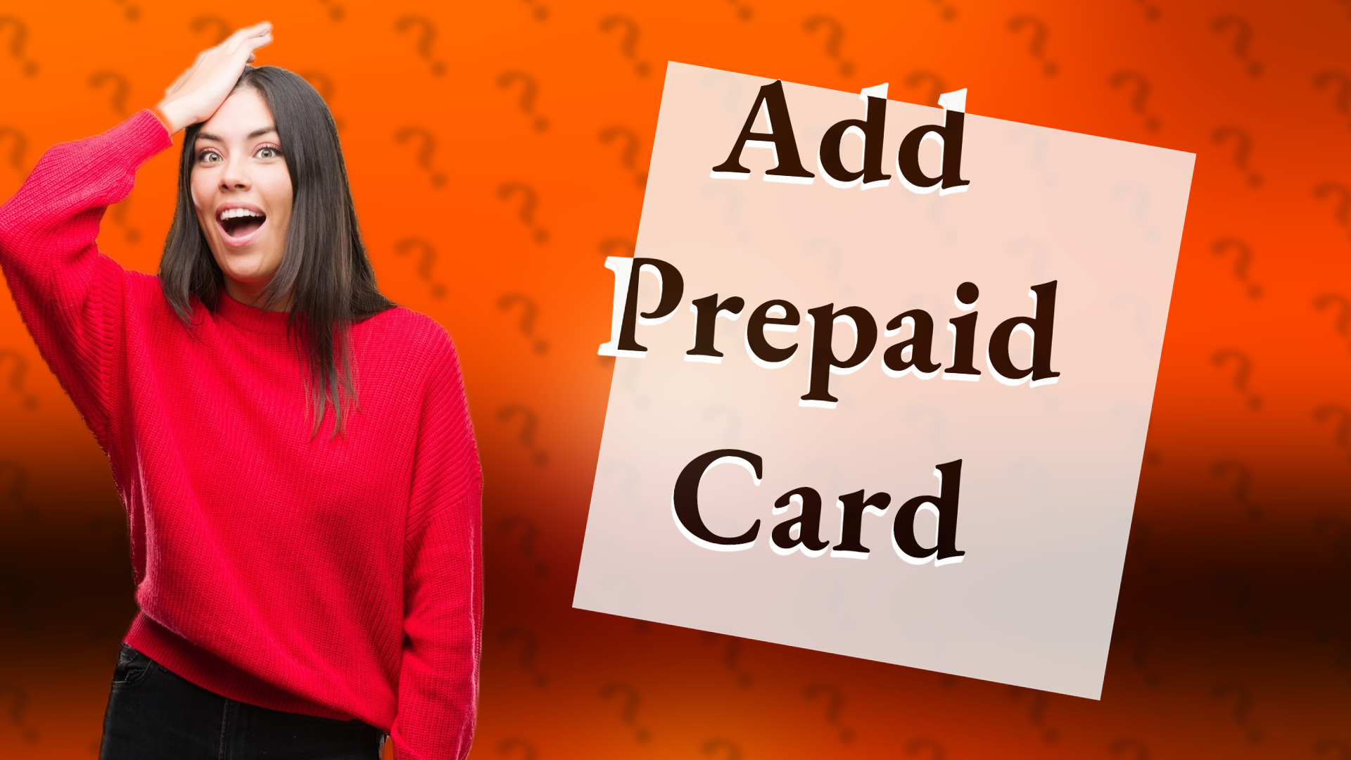 Add Prepaid Card