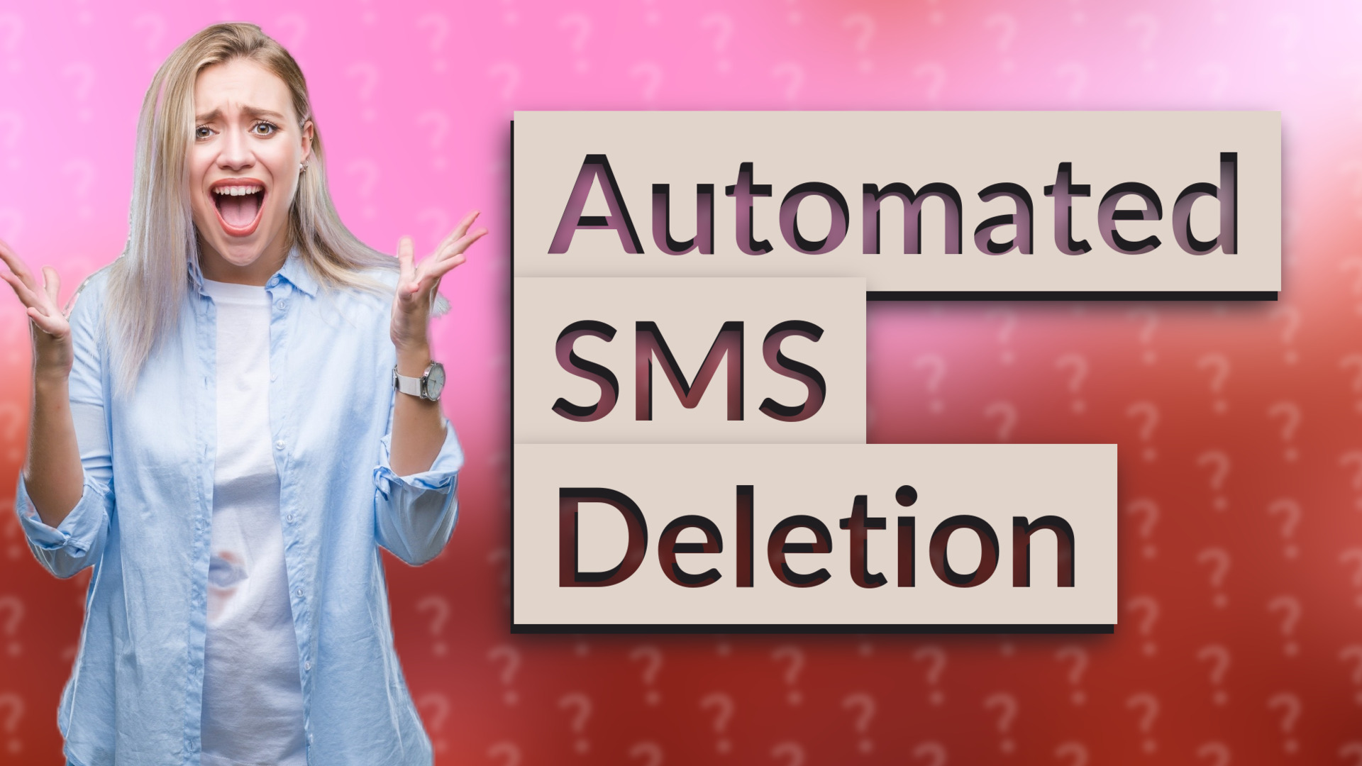 Automated SMS Deletion