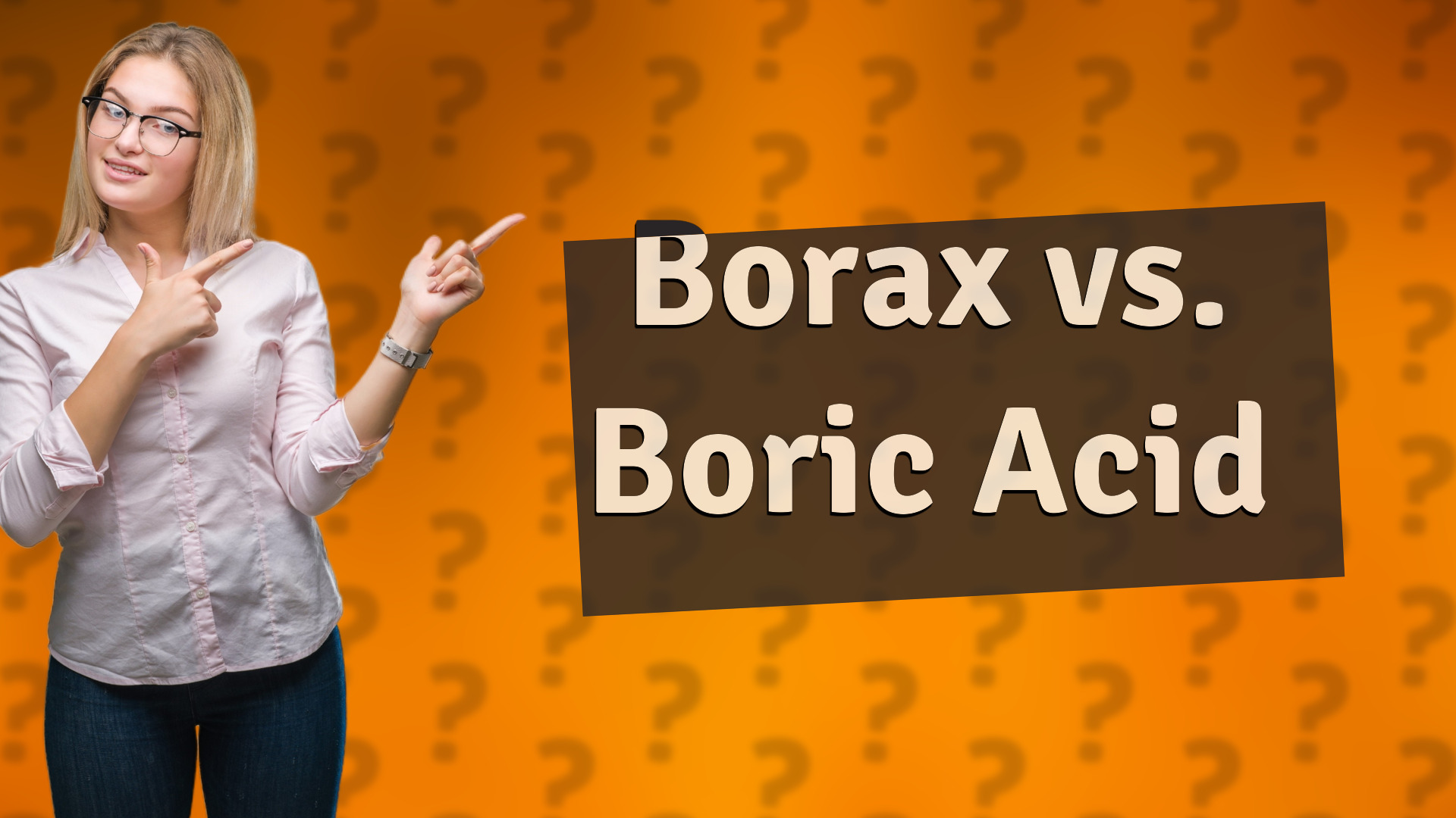 Borax vs. Boric Acid