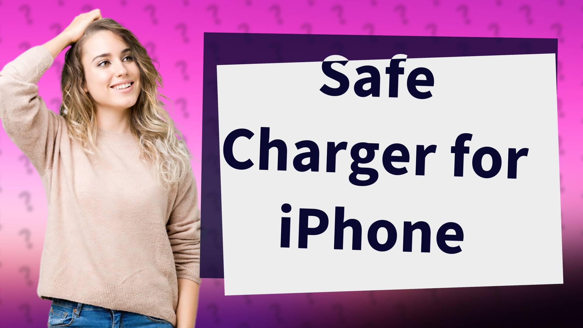 Safe Charger for iPhone