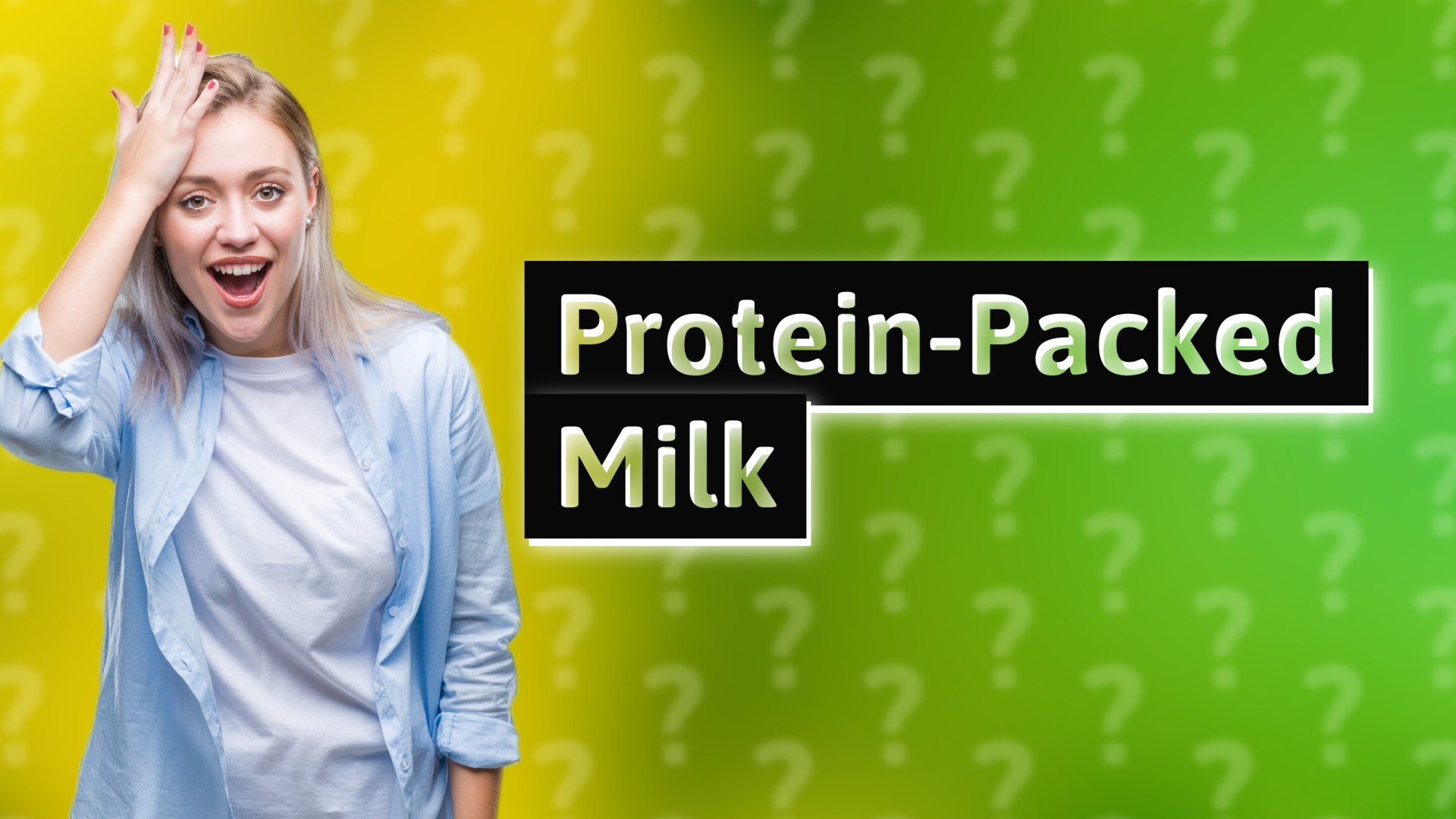 Protein-Packed Milk