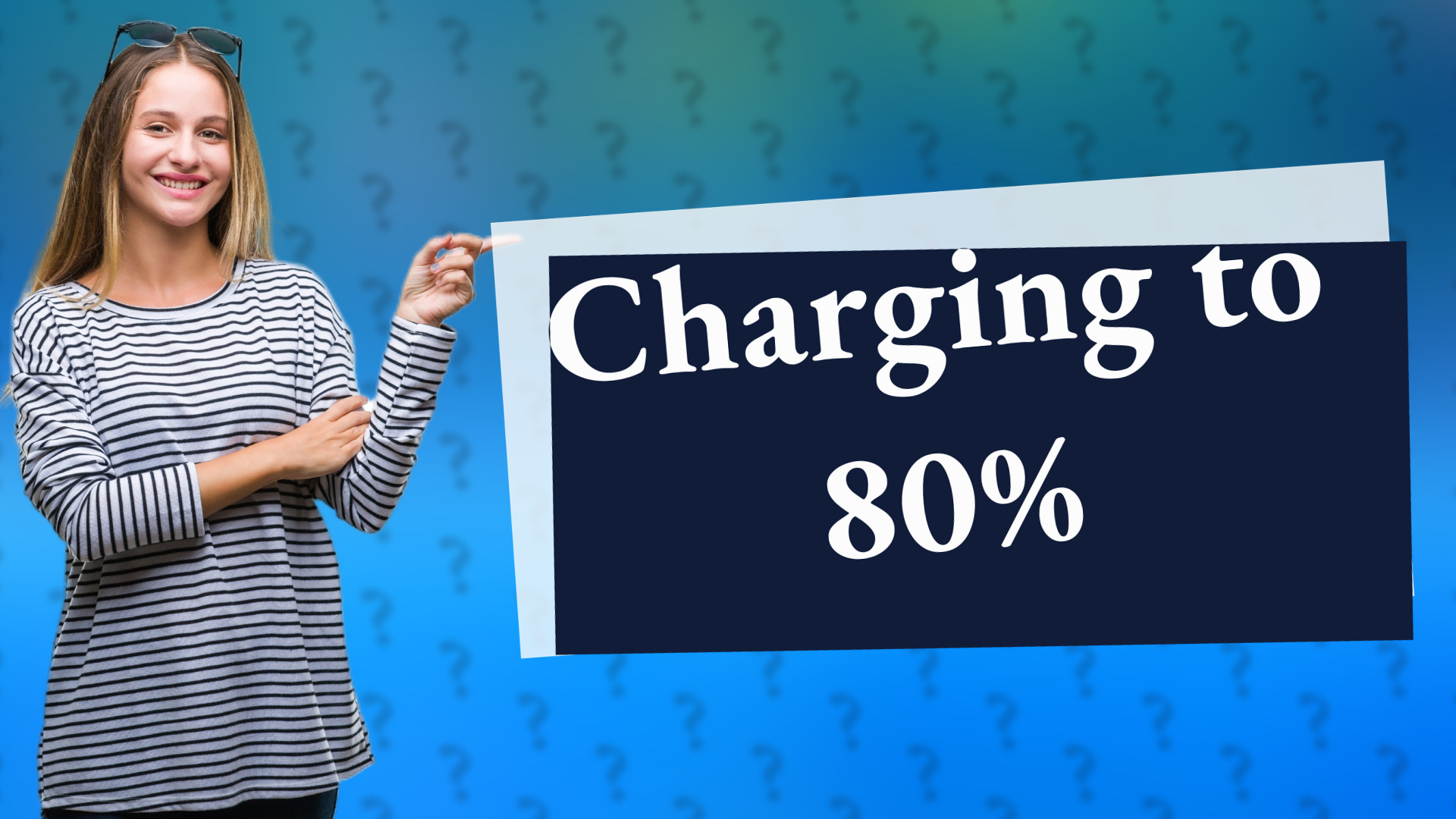 Charging to 80%