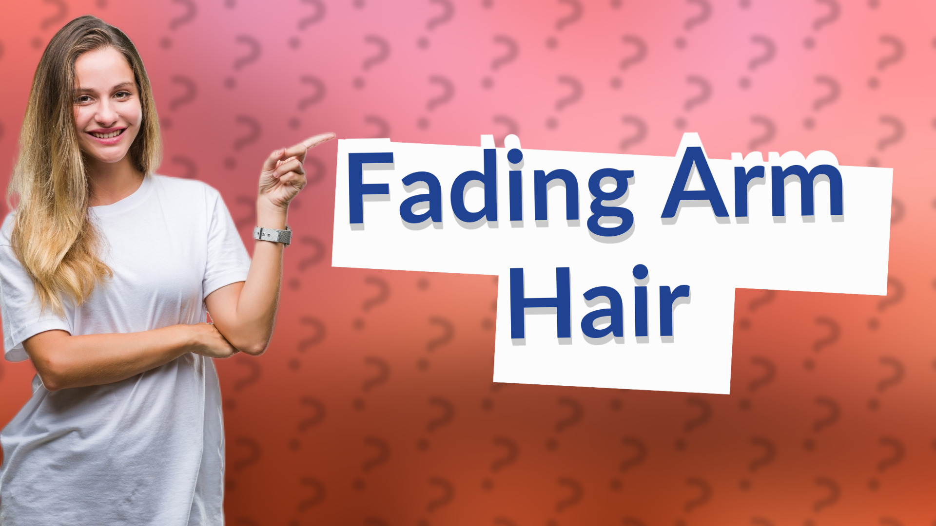 Fading Arm Hair