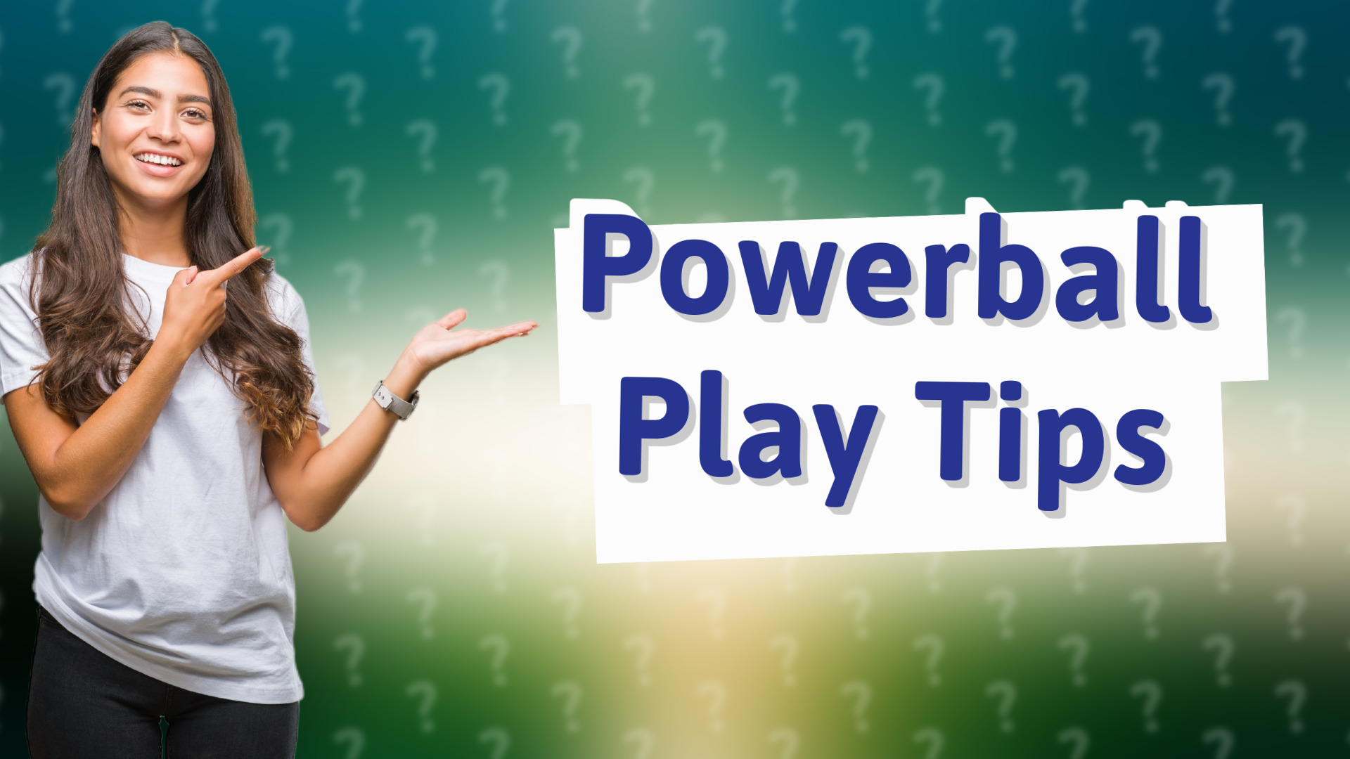 Powerball Play Tips