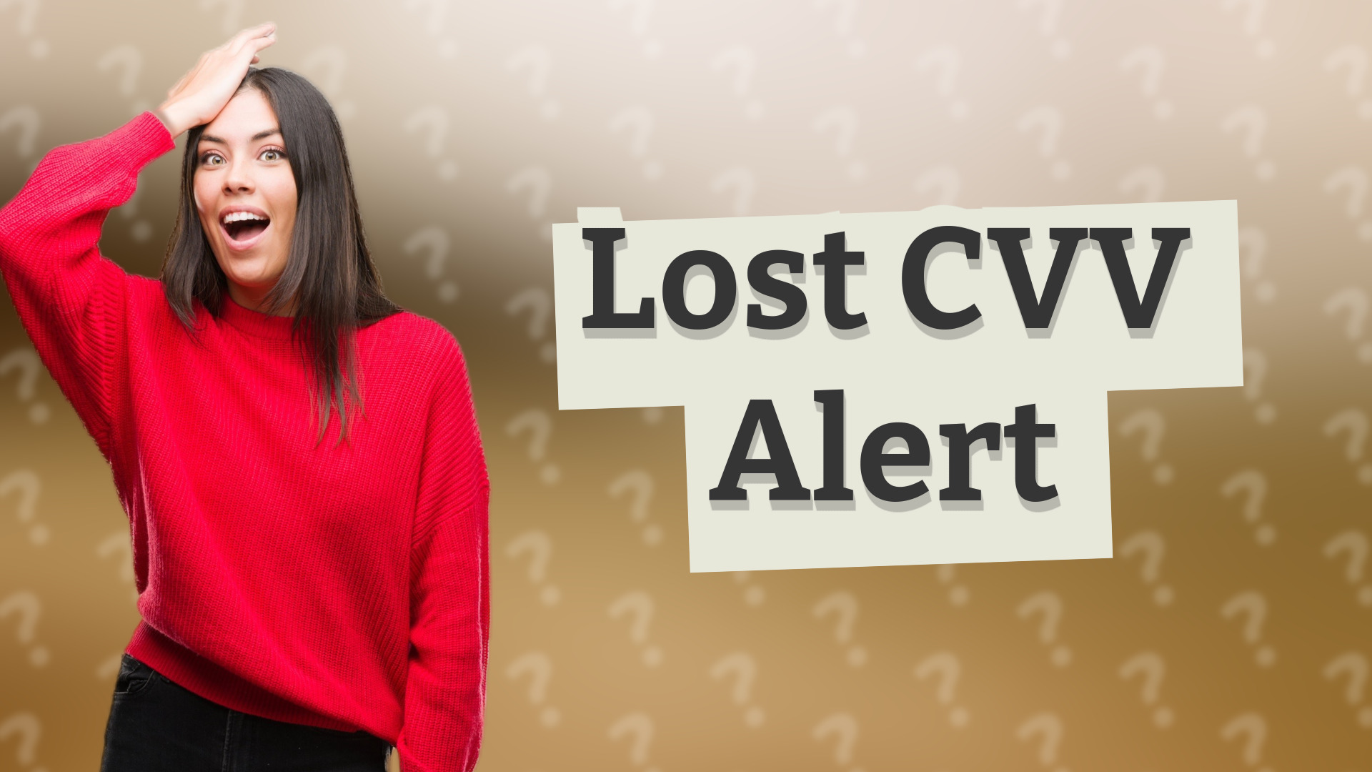 Lost CVV Alert