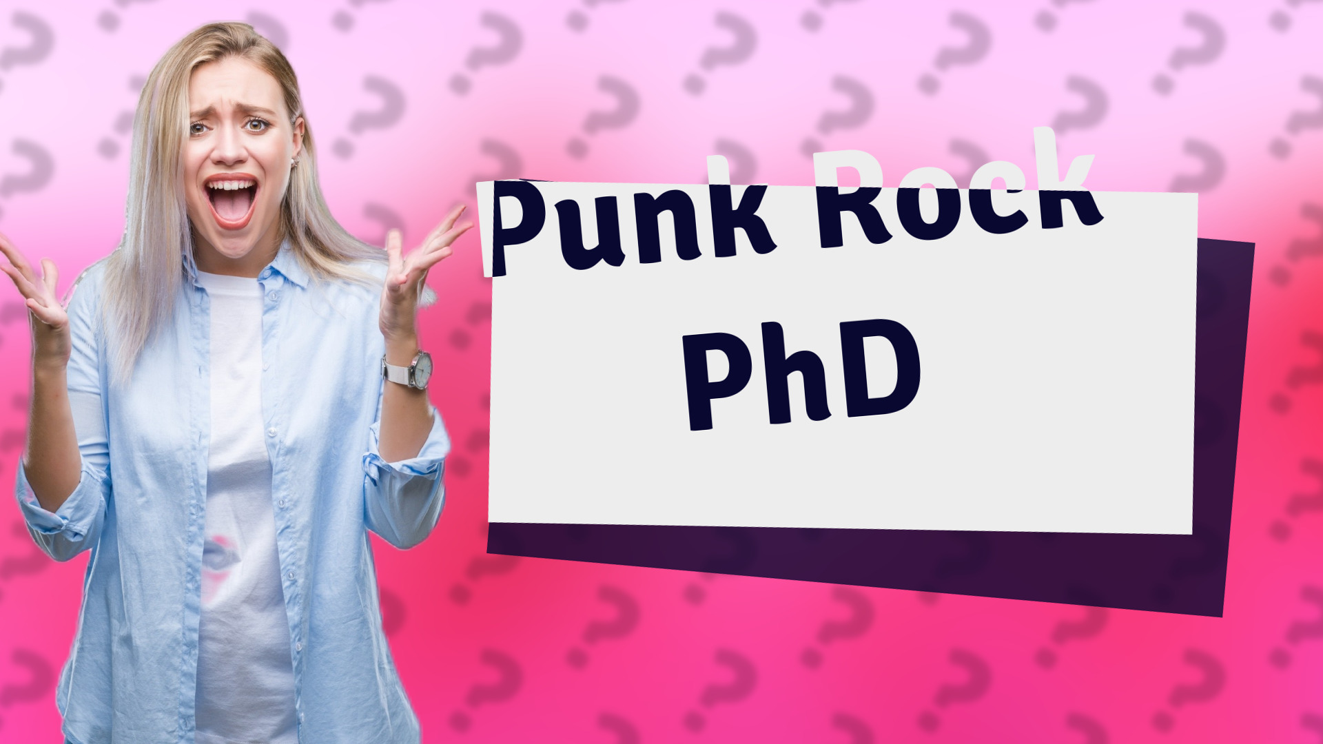 Punk Rock PhD