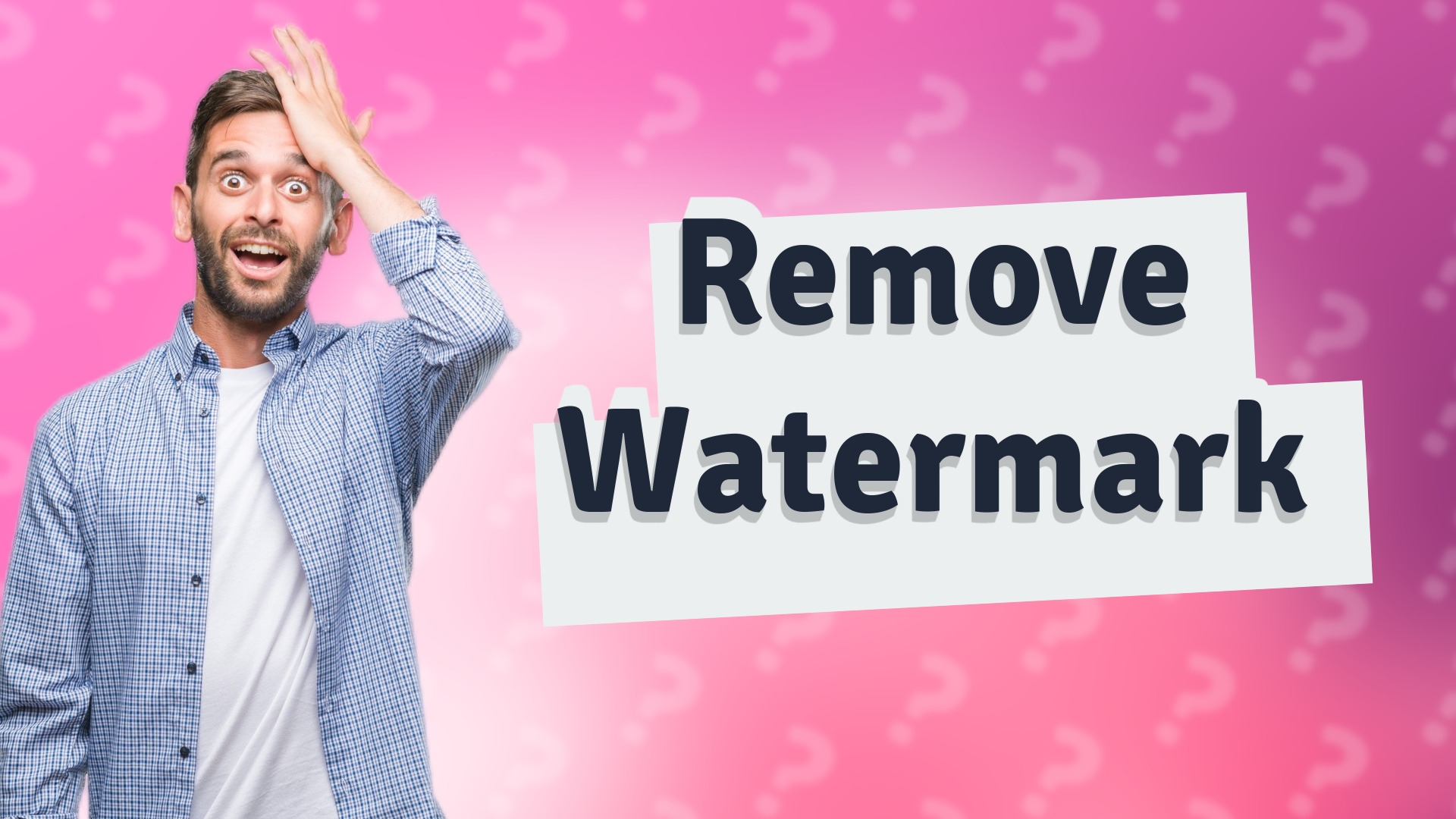 Remove Watermark