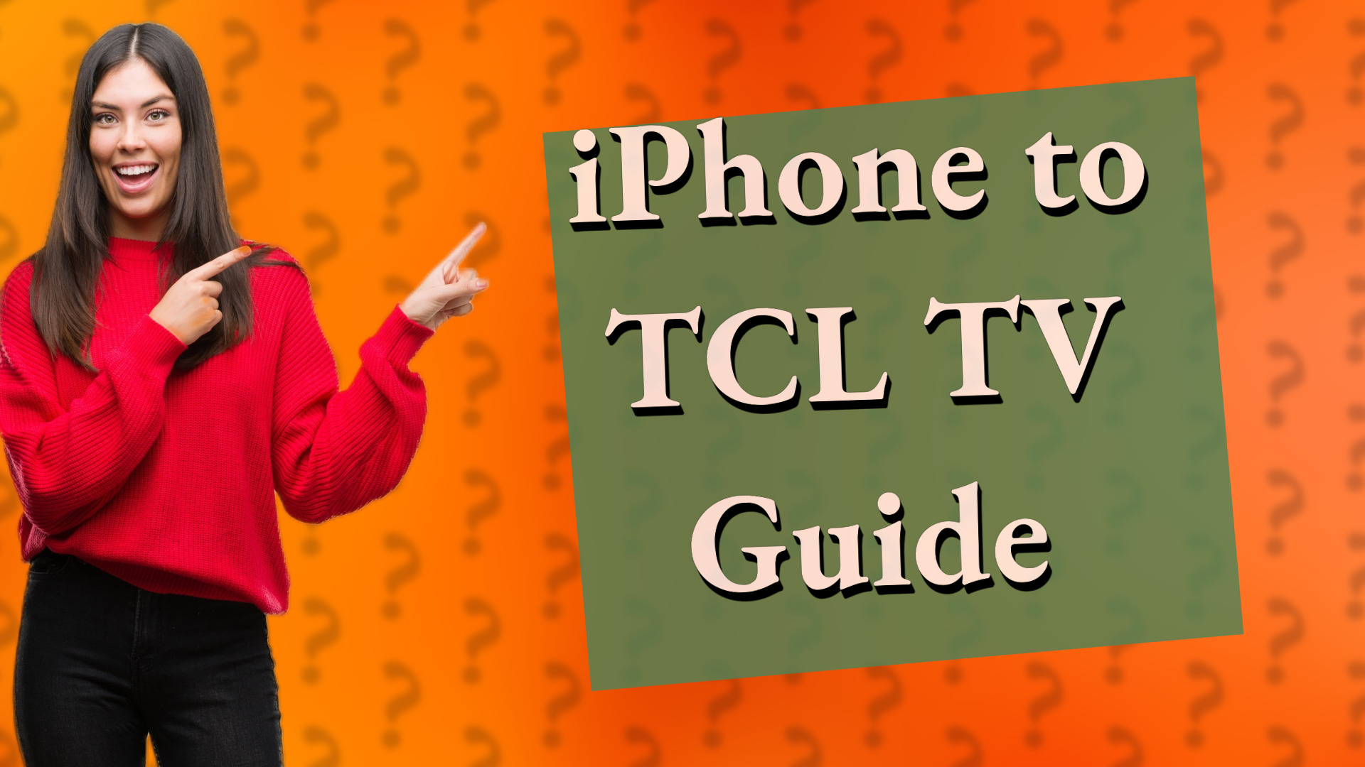 iPhone to TCL TV Guide