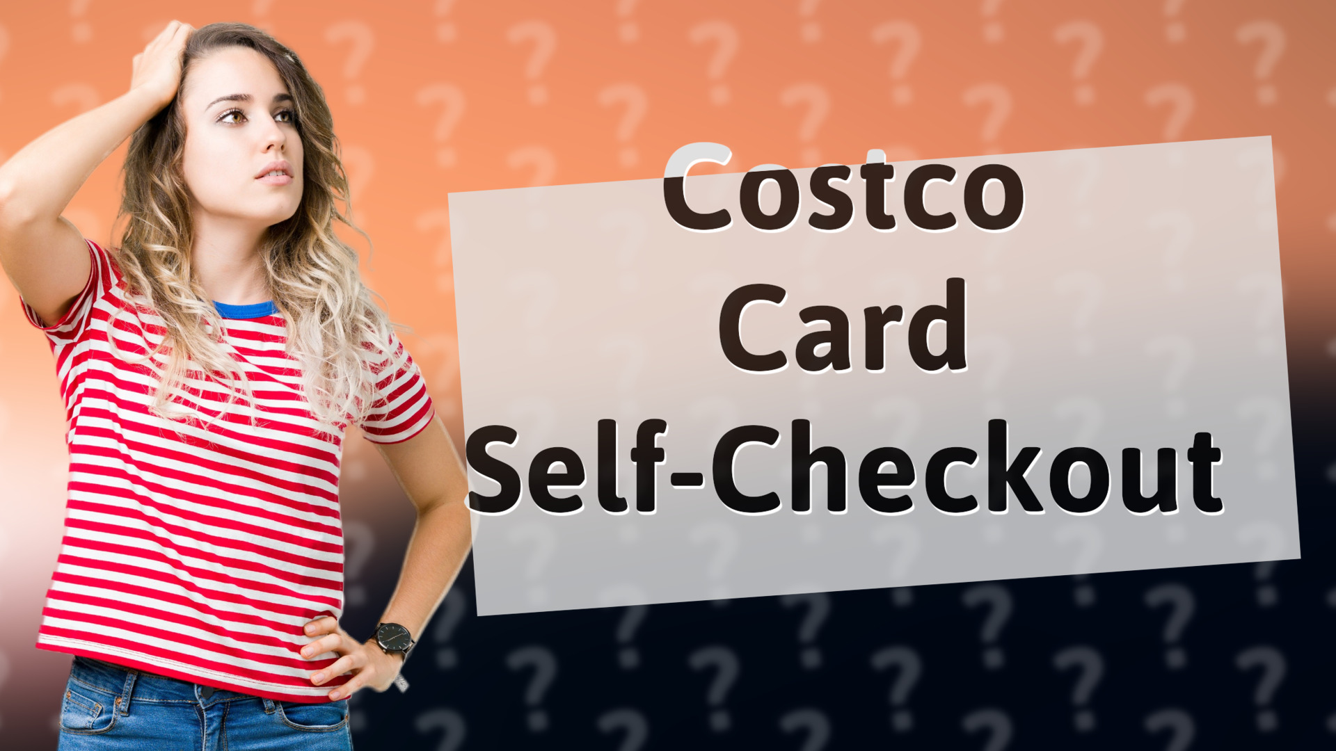 Costco Card Self-Checkout