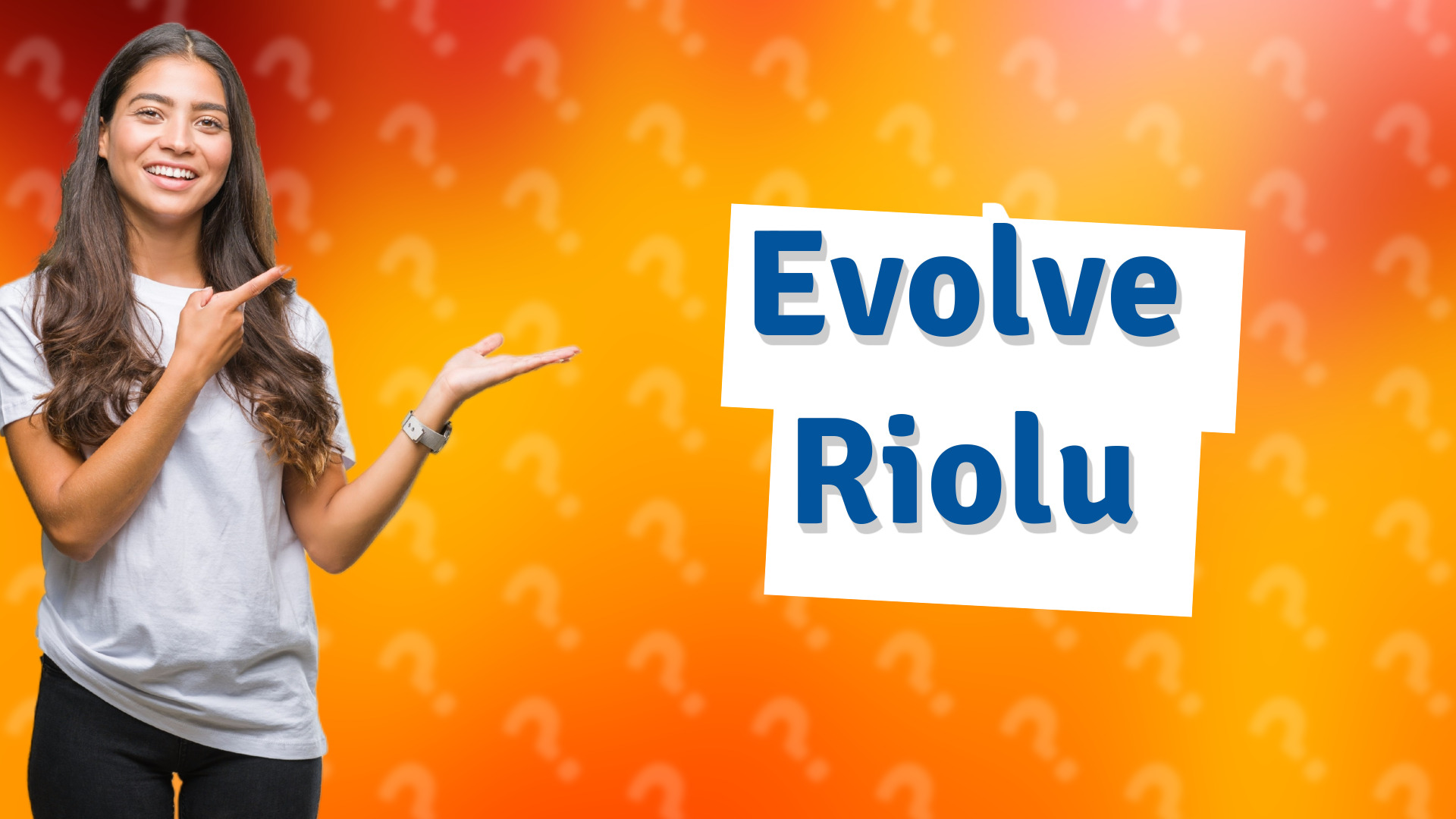 Evolve Riolu