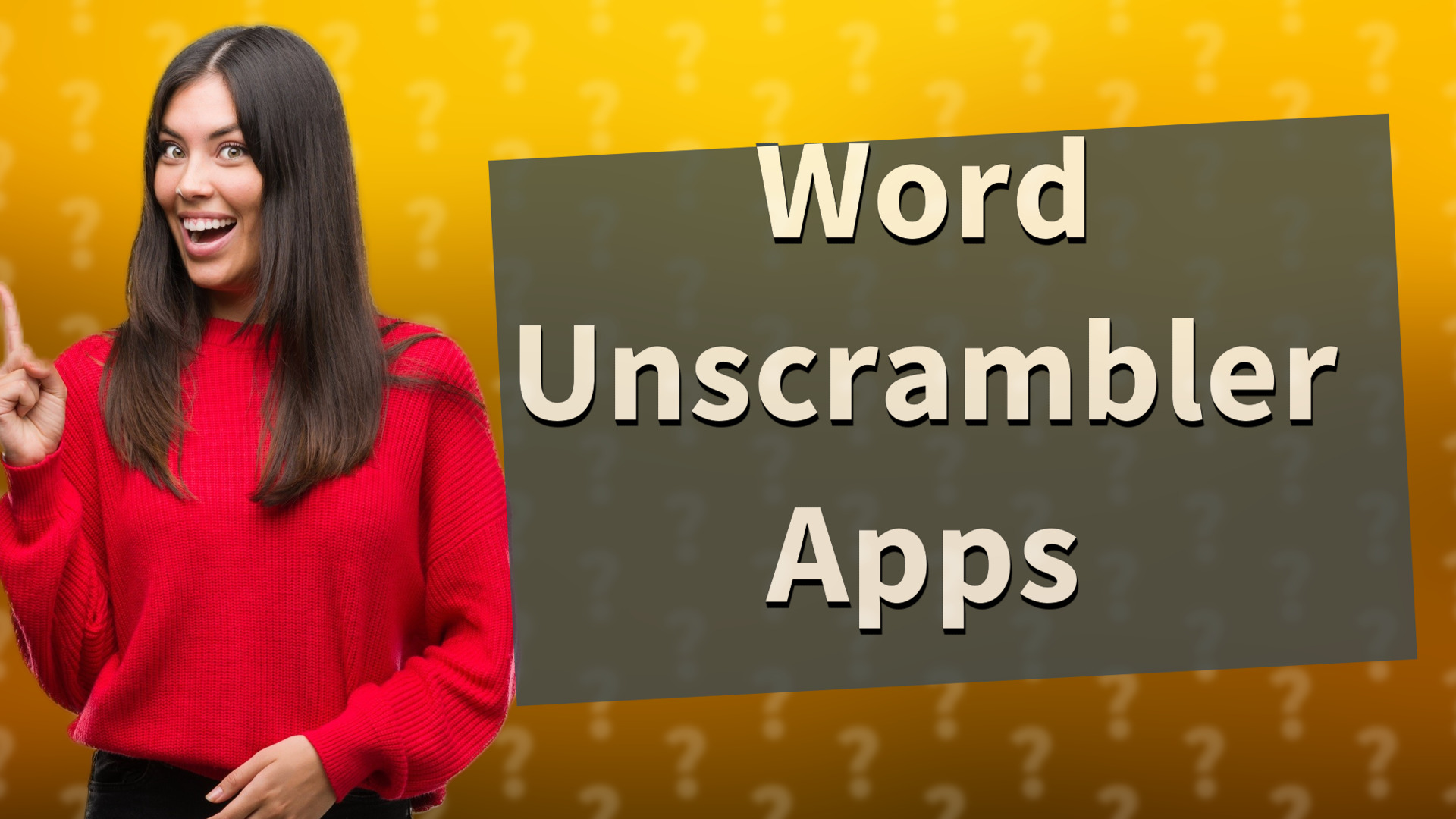 Word Unscrambler Apps