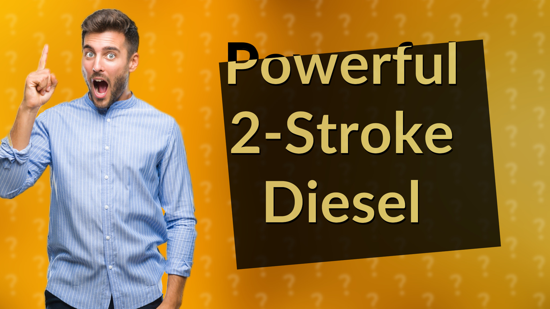 Powerful 2-Stroke Diesel
